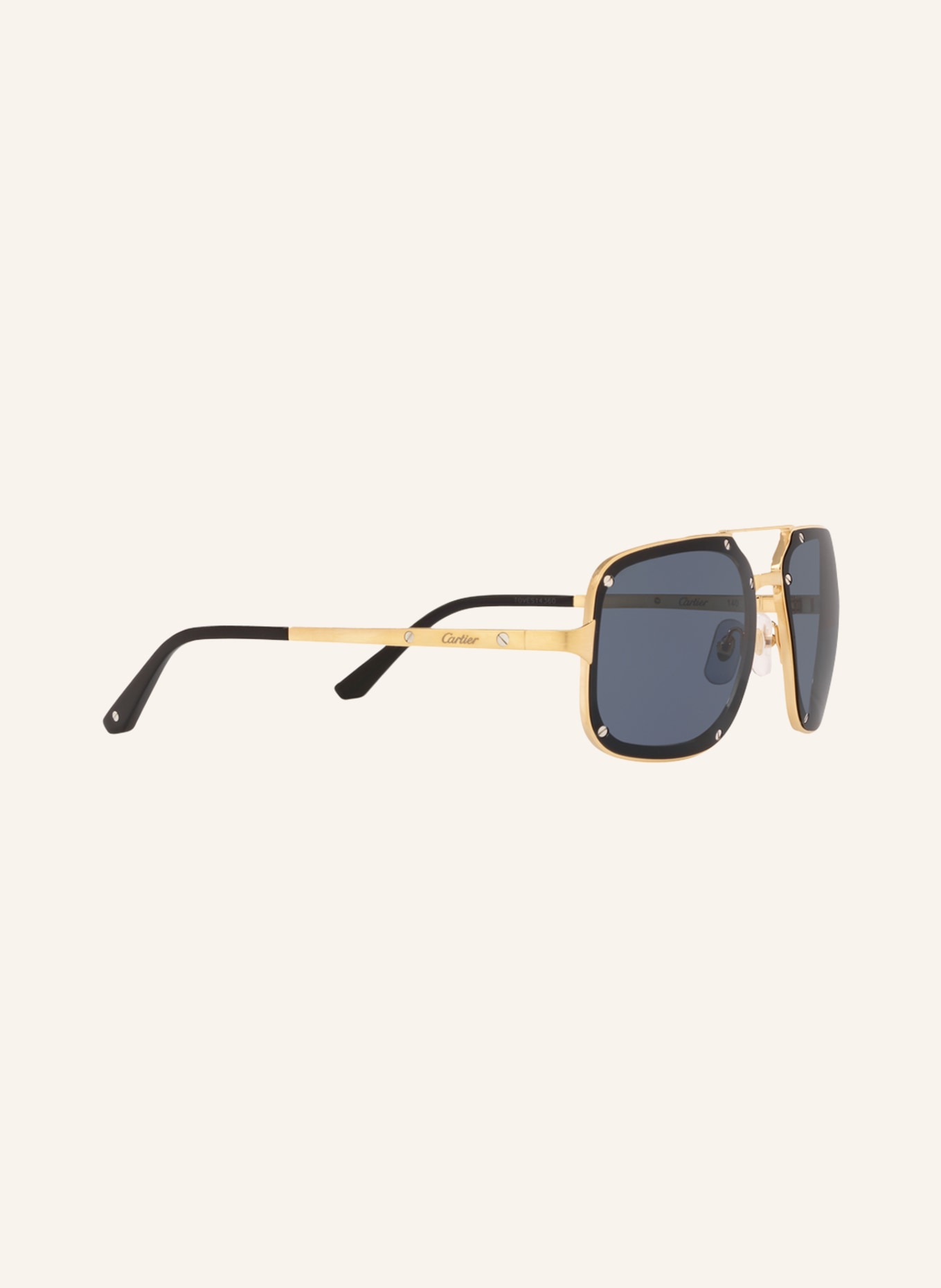 Cartier Sunglasses CT0194S, Color: 2390B1 - BLACK/GRAY (Image 3)