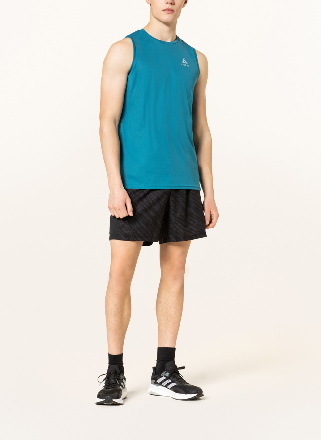 odlo Running shirt ESSENTIAL, Color: TEAL (Image 2)