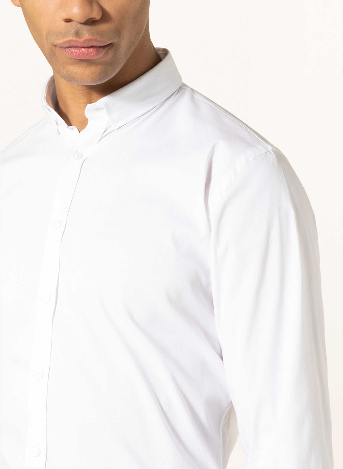 Q1 Manufaktur Shirt SANDRO Extra slim fit, Color: WHITE (Image 5)