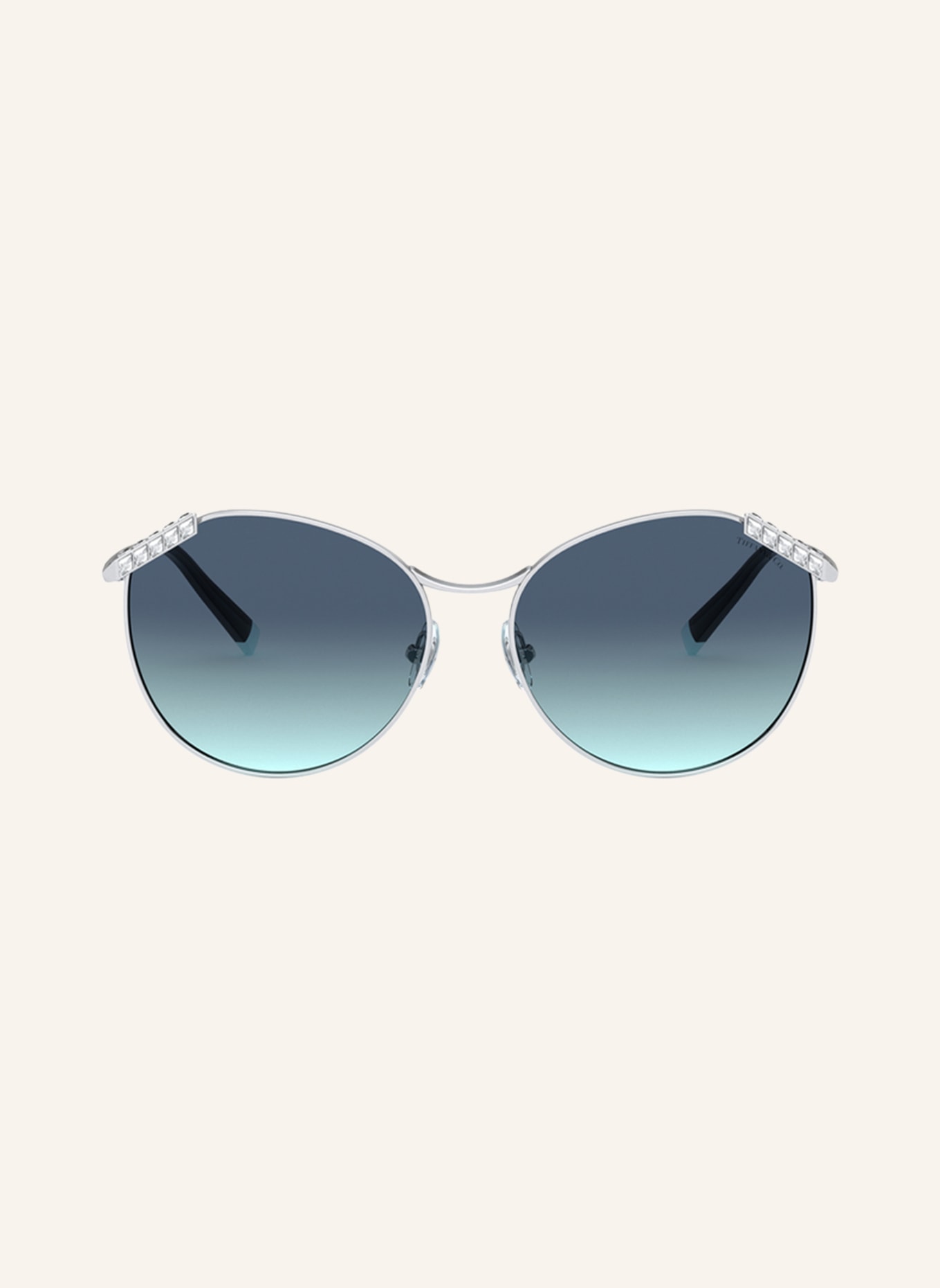TIFFANY & Co. Sunglasses TF3073B, Color: 60019S - SILVER/BLUE GRADIENT (Image 2)