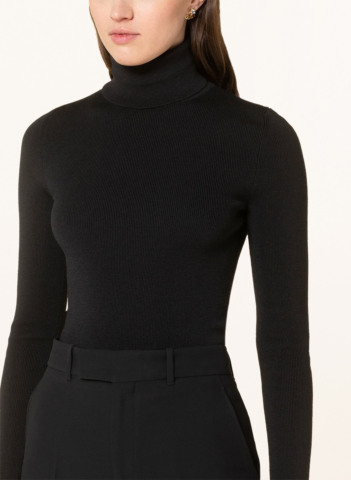 GUCCI Turtleneck sweater, Color: BLACK (Image 4)