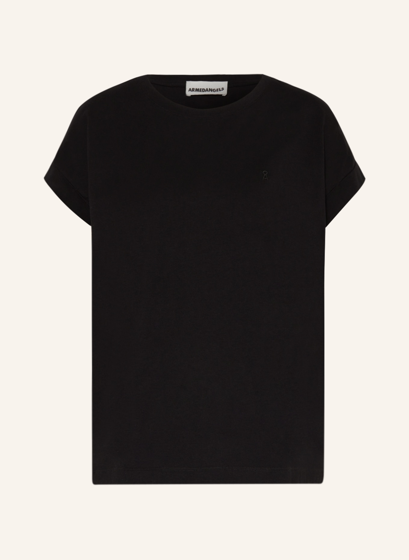 ARMEDANGELS T-shirt IDAARA, Color: BLACK (Image 1)