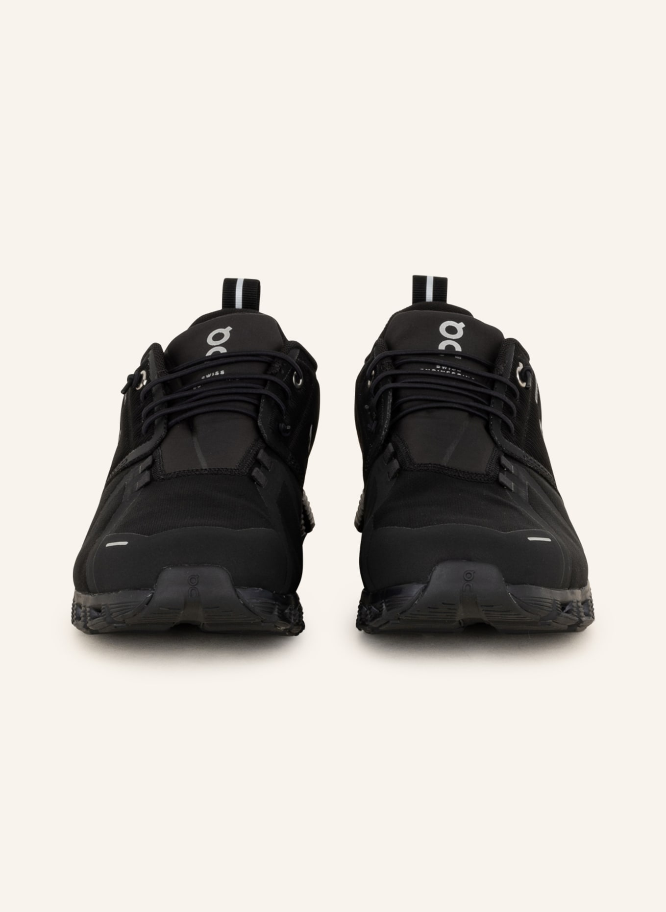 On Sneakers CLOUD 5 WATERPROOF, Color: BLACK (Image 3)