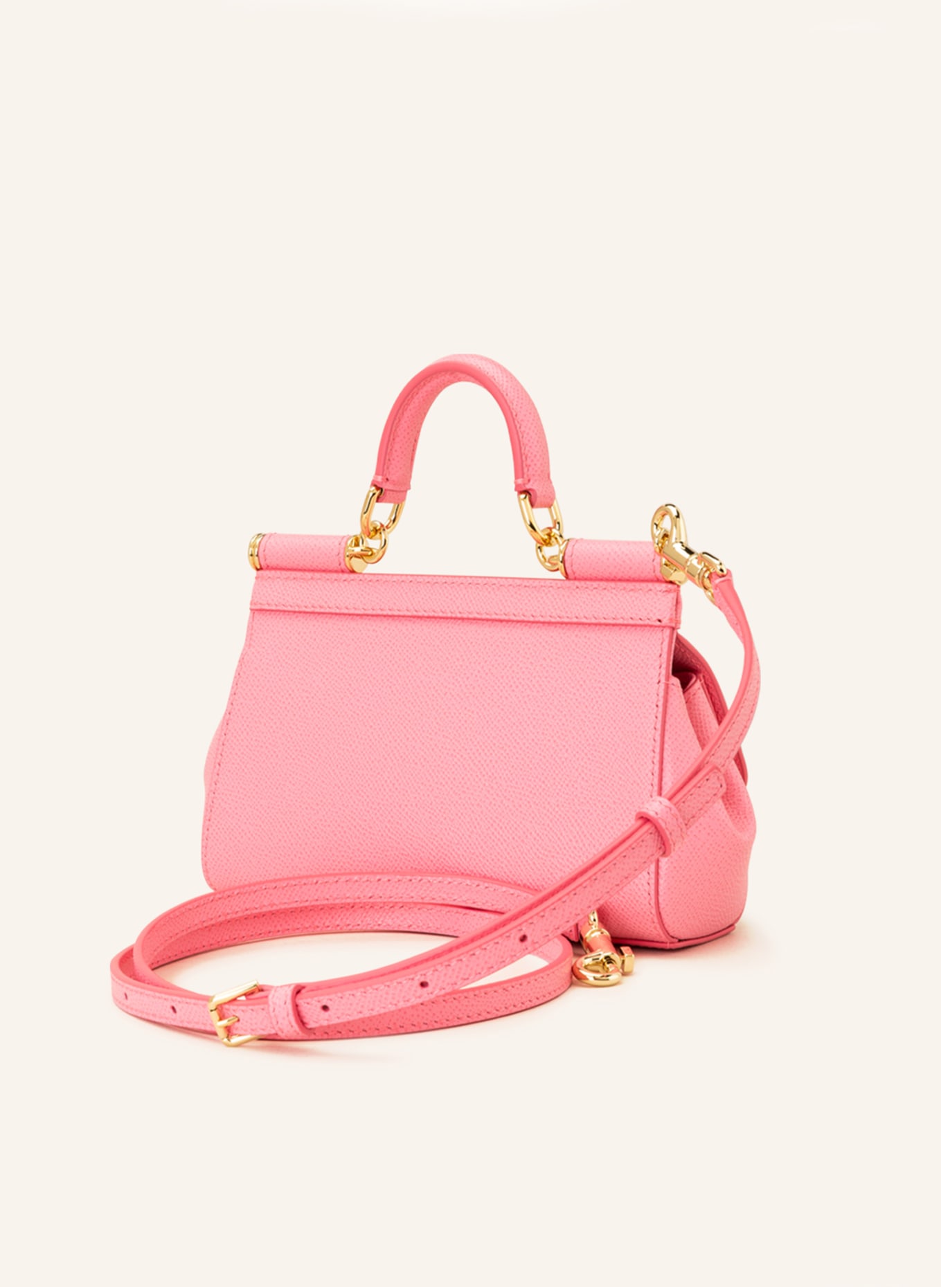 DOLCE & GABBANA Handtasche SICILY SMALL, Farbe: ROSA (Bild 2)