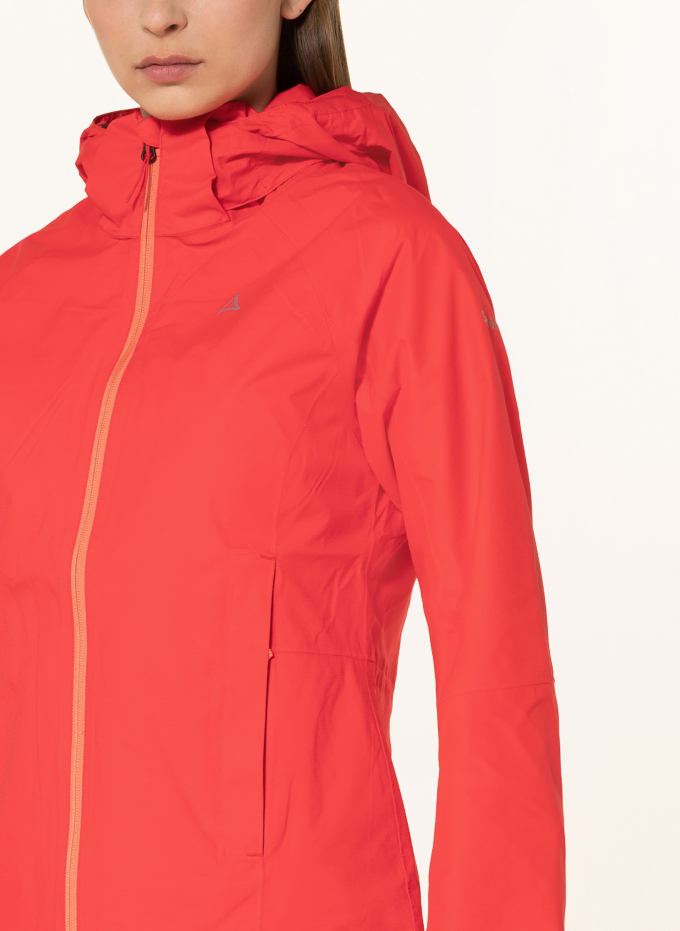 Schöffel Rain jacket EASY XT, Color: RED (Image 5)