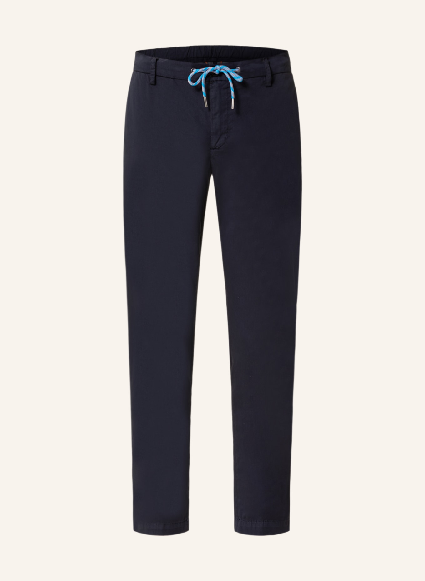 ALBERTO Chinosy JUMP slim fit: GRANATOWY
