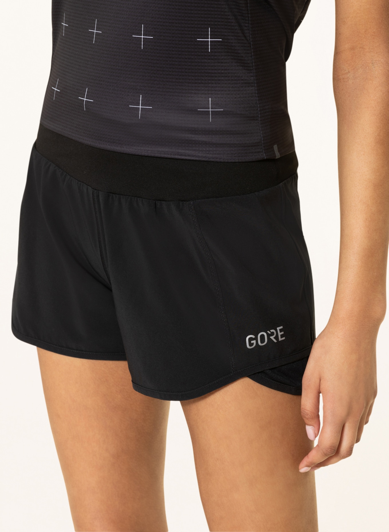 GORE RUNNING WEAR Running shorts R5, Color: BLACK (Image 5)