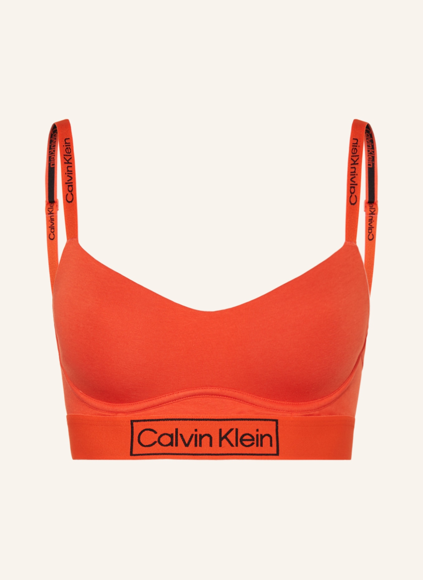Calvin Klein Bustier REIMAGINED HERITAGE, Farbe: ROT (Bild 1)