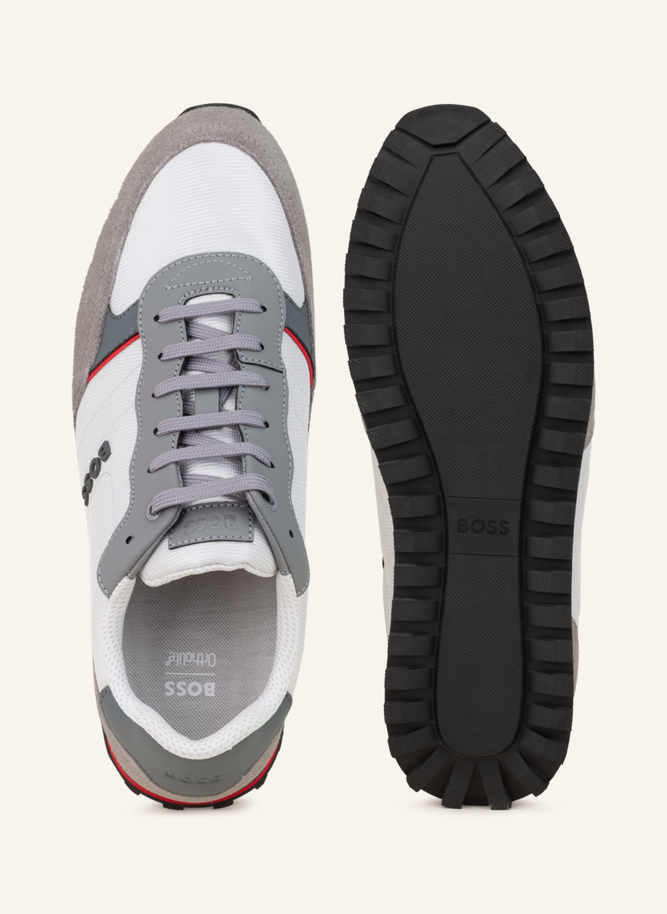 BOSS Sneaker PARKOUR-L, Farbe: GRAU/ HELLGRAU (Bild 5)