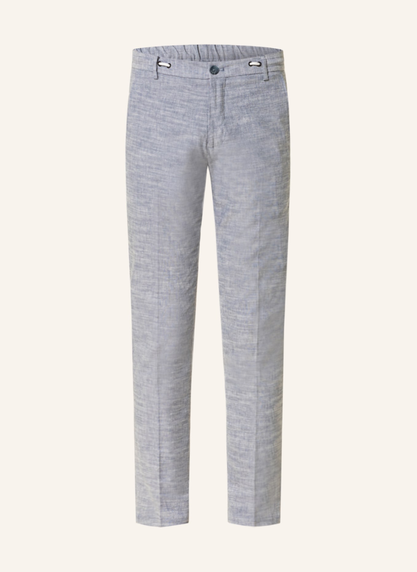 PAUL Oblekové kalhoty Extra Slim Fit se lnem, Barva: 001 Light Blue (Obrázek 1)