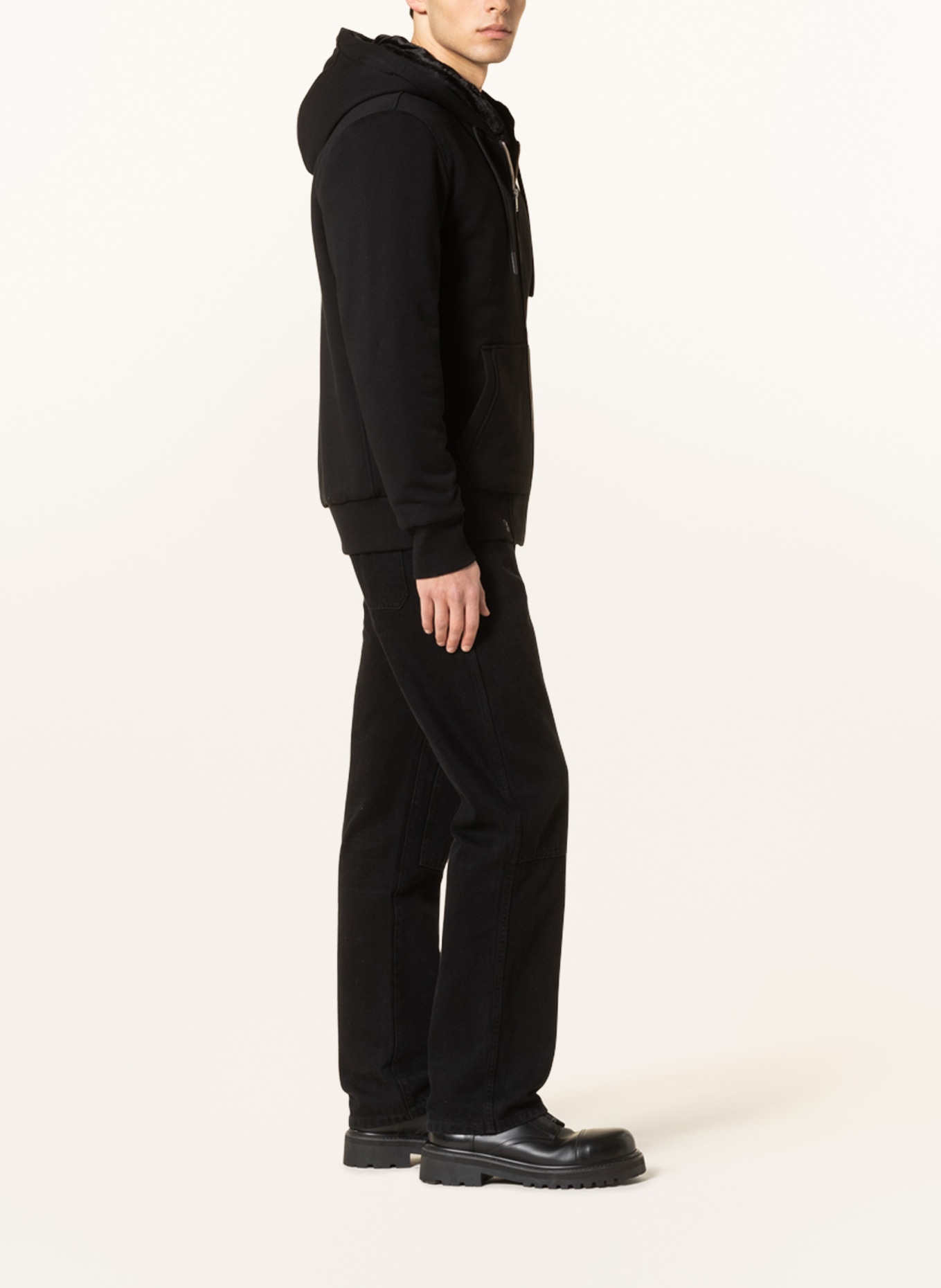 MOOSE KNUCKLES Sweat jacket BUNNY: BLACK