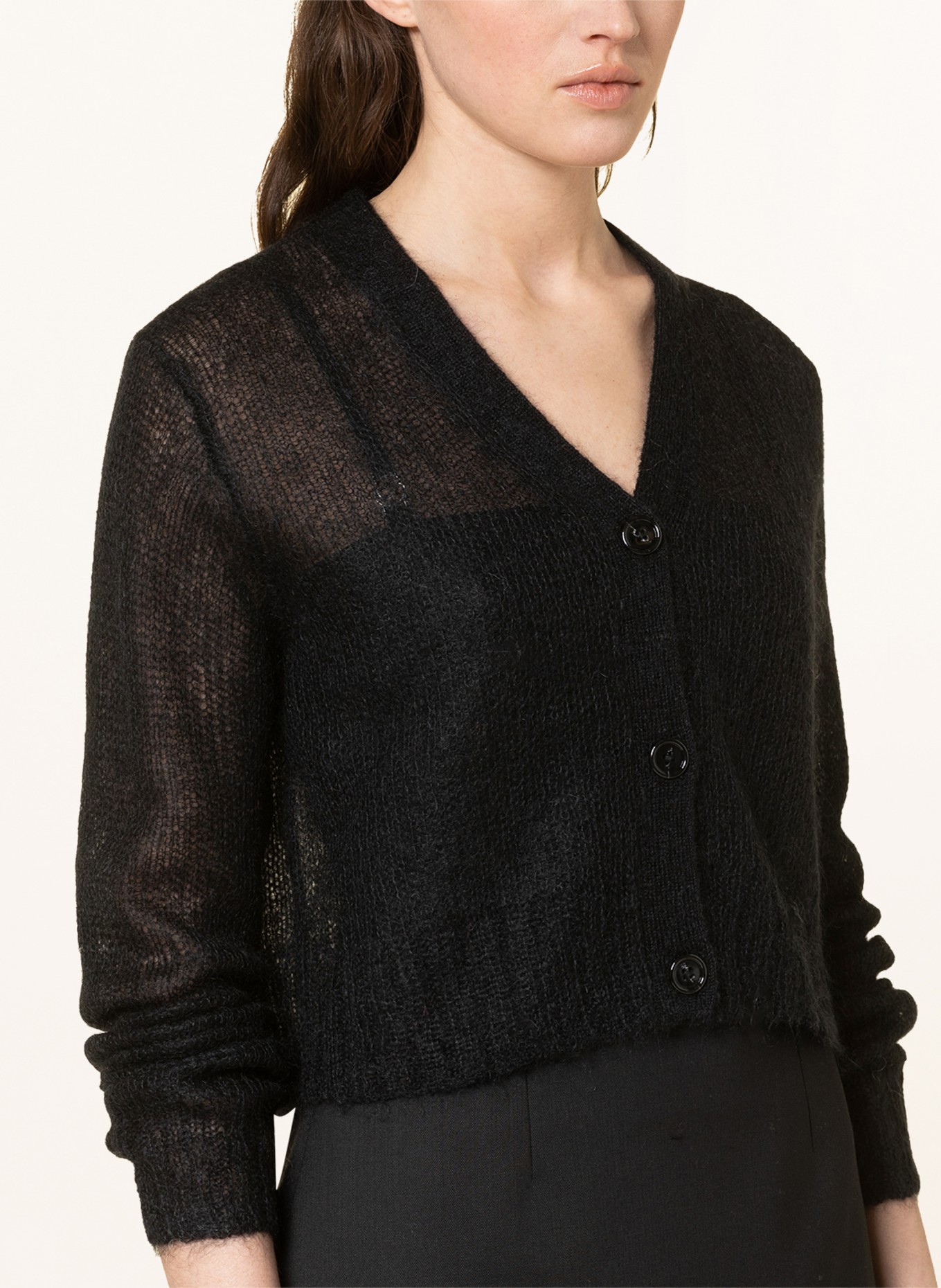 Acne best sale mohair cardigan