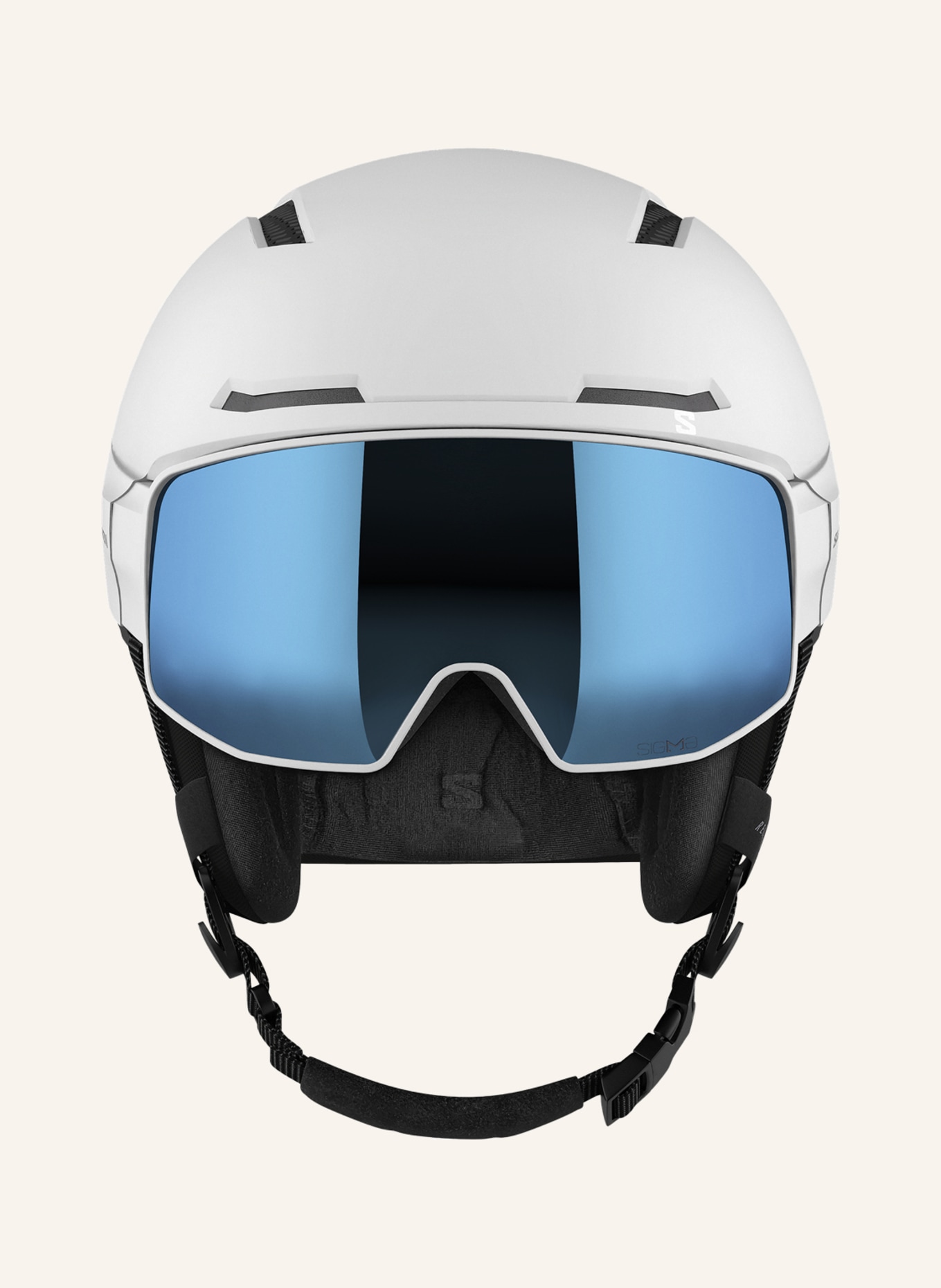 SALOMON Ski helmet DRIVER PRO SIGMA MIPS, Color: WHITE (Image 3)