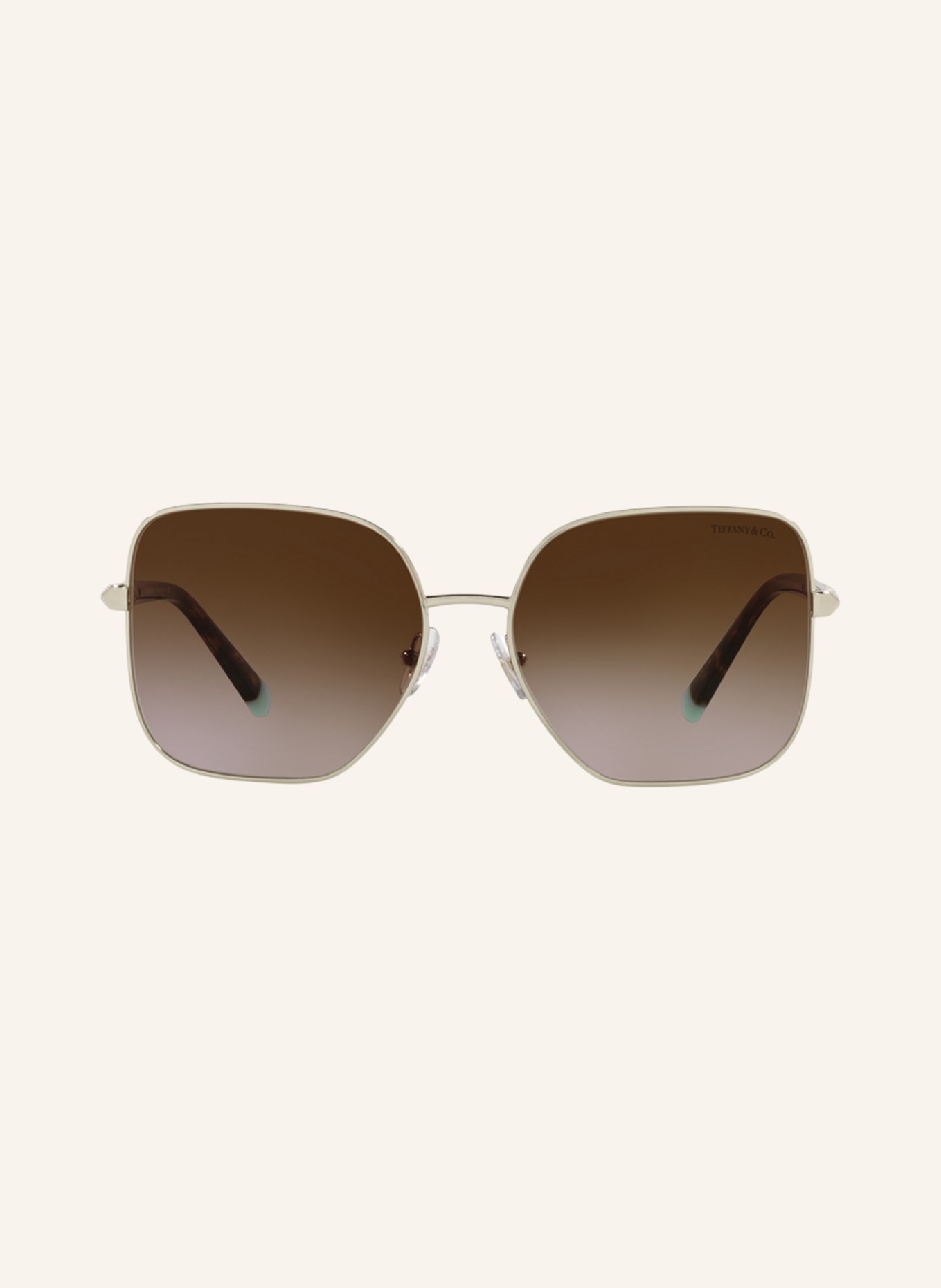 TIFFANY & Co. Sunglasses TF3078B: 60213Quay Great Escape clip on women's round sunglasses in tort
