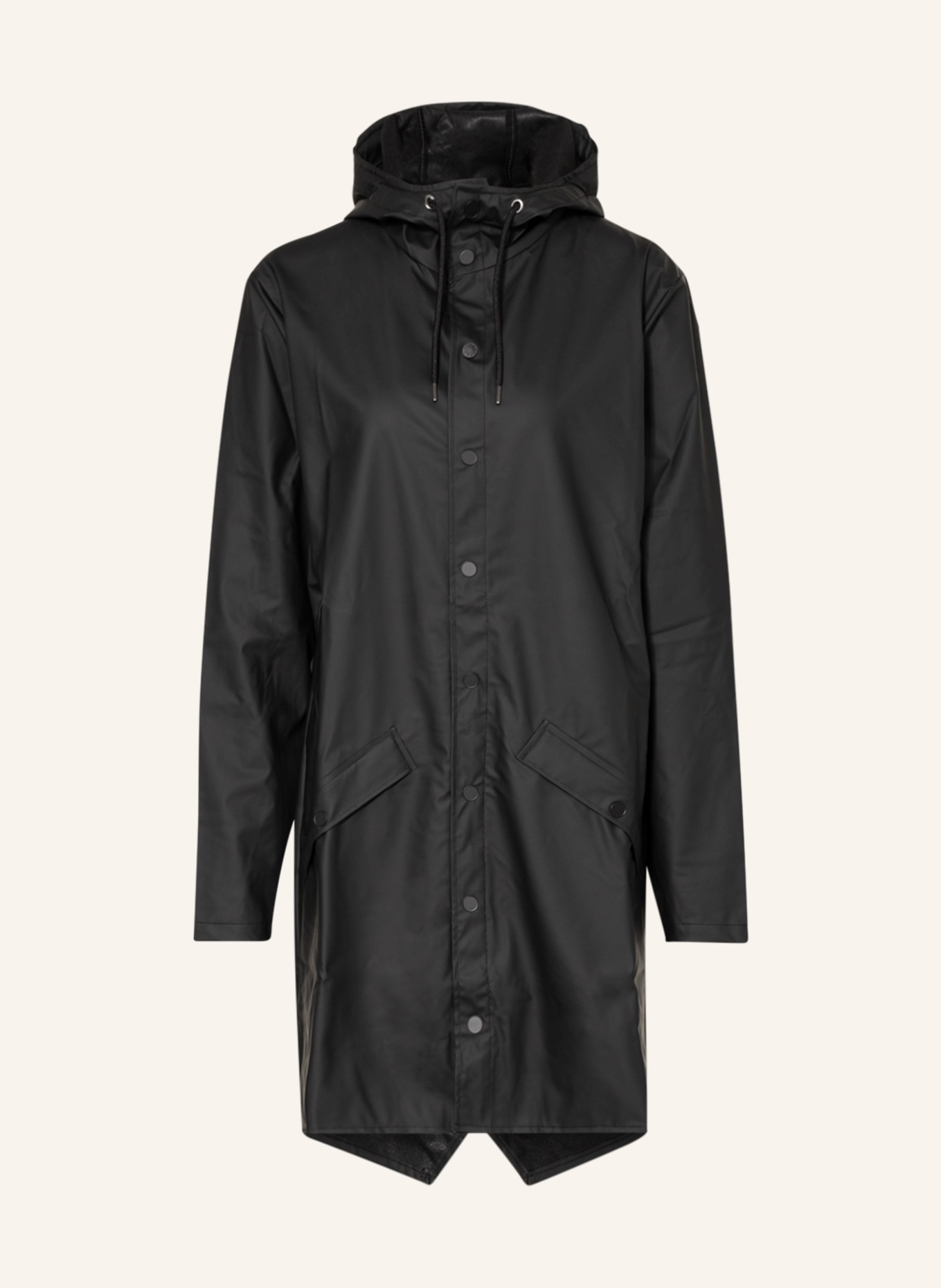 RAINS Raincoat, Color: BLACK (Image 1)