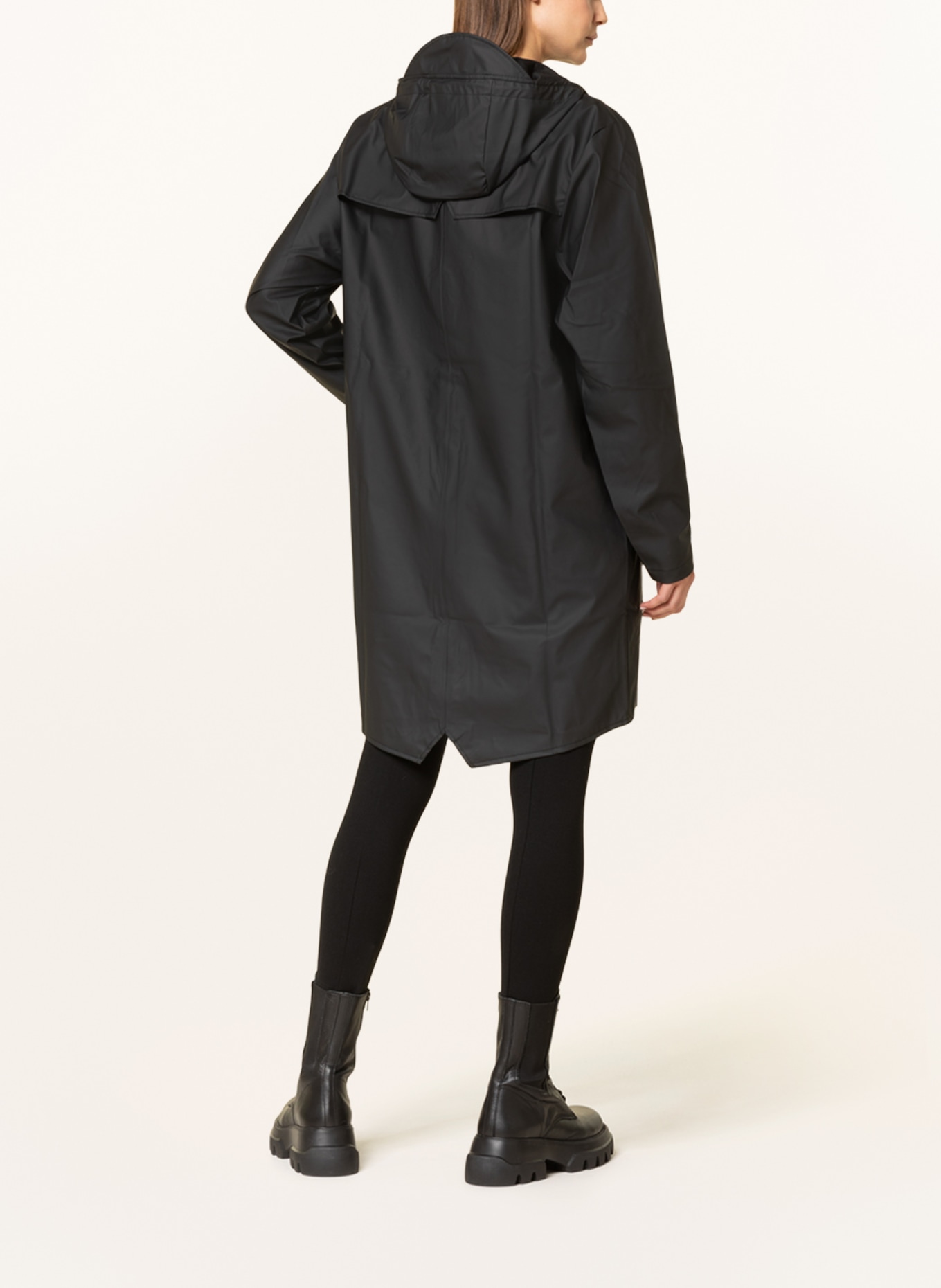 RAINS Raincoat, Color: BLACK (Image 3)