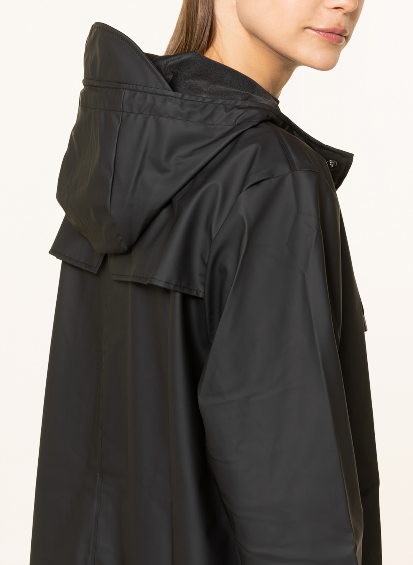 RAINS Raincoat, Color: BLACK (Image 5)