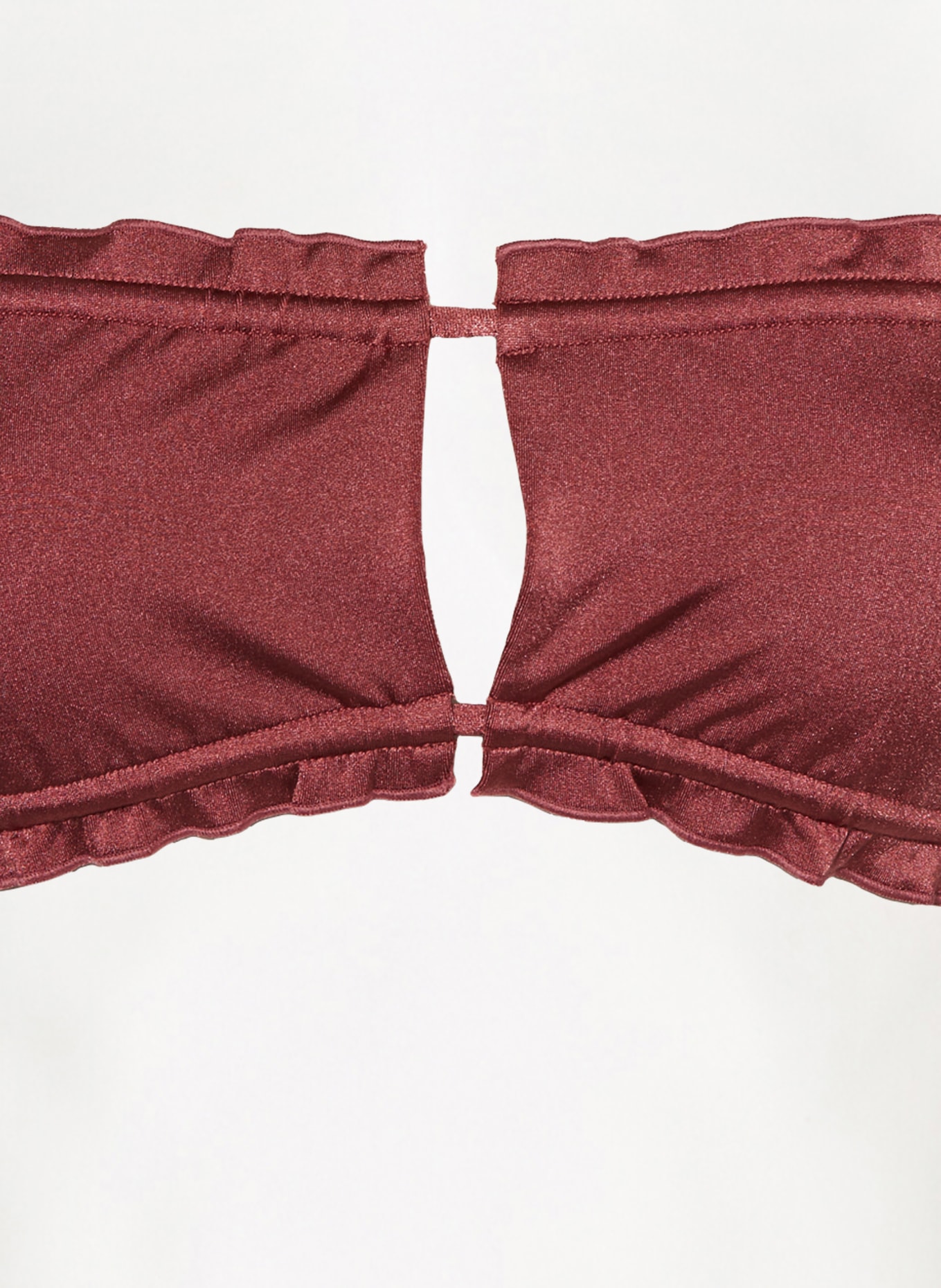 espadrij l'originale Bandeau-Bikini-Top CHLOE, Farbe: ALTROSA (Bild 4)
