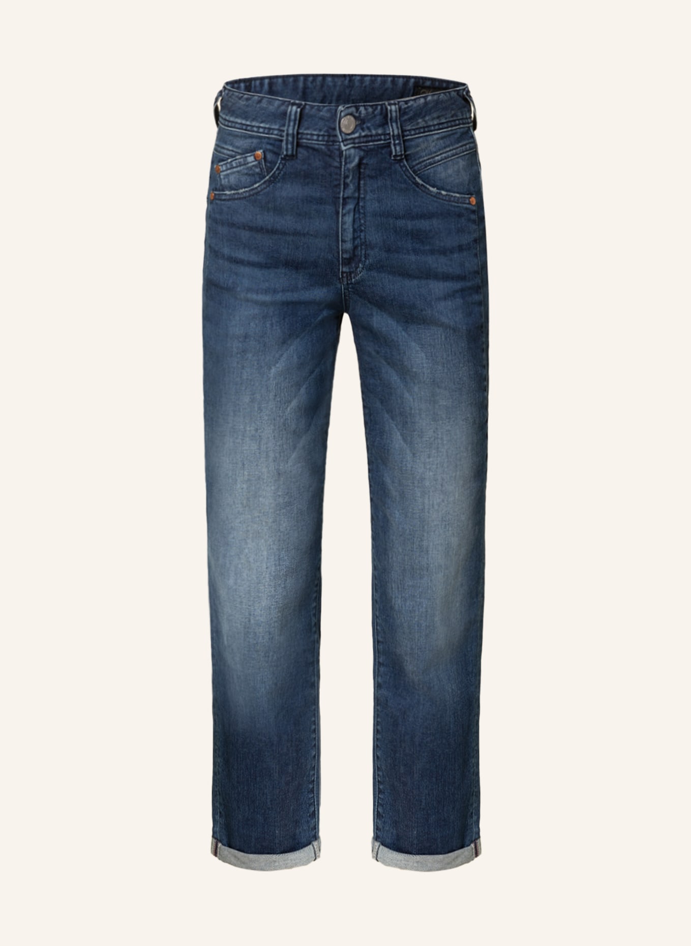 Herrlicher Straight Jeans GILA , Farbe: 603 blue core (Bild 1)