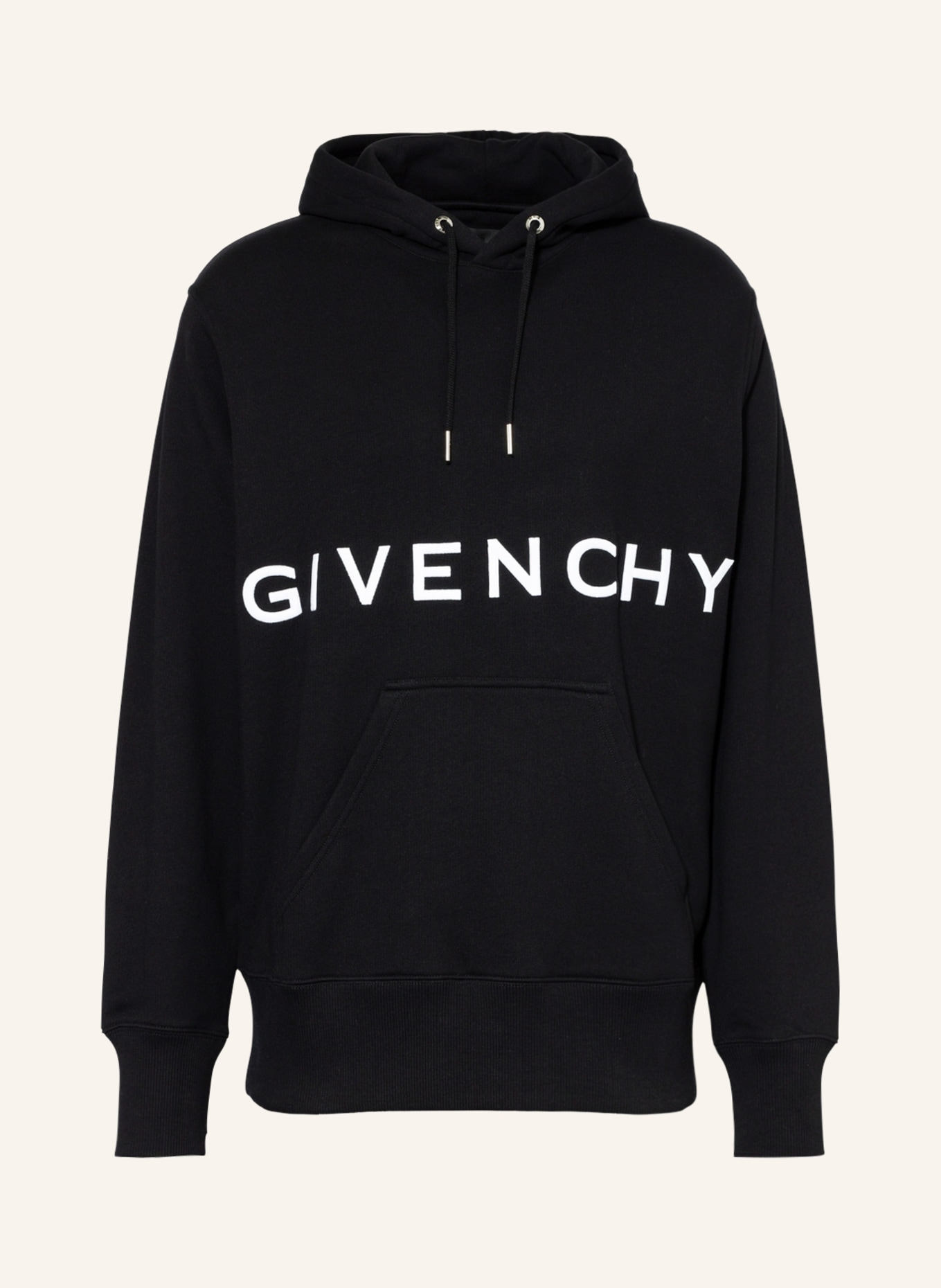 GIVENCHY Oversized hoodie, Color: BLACK (Image 1)