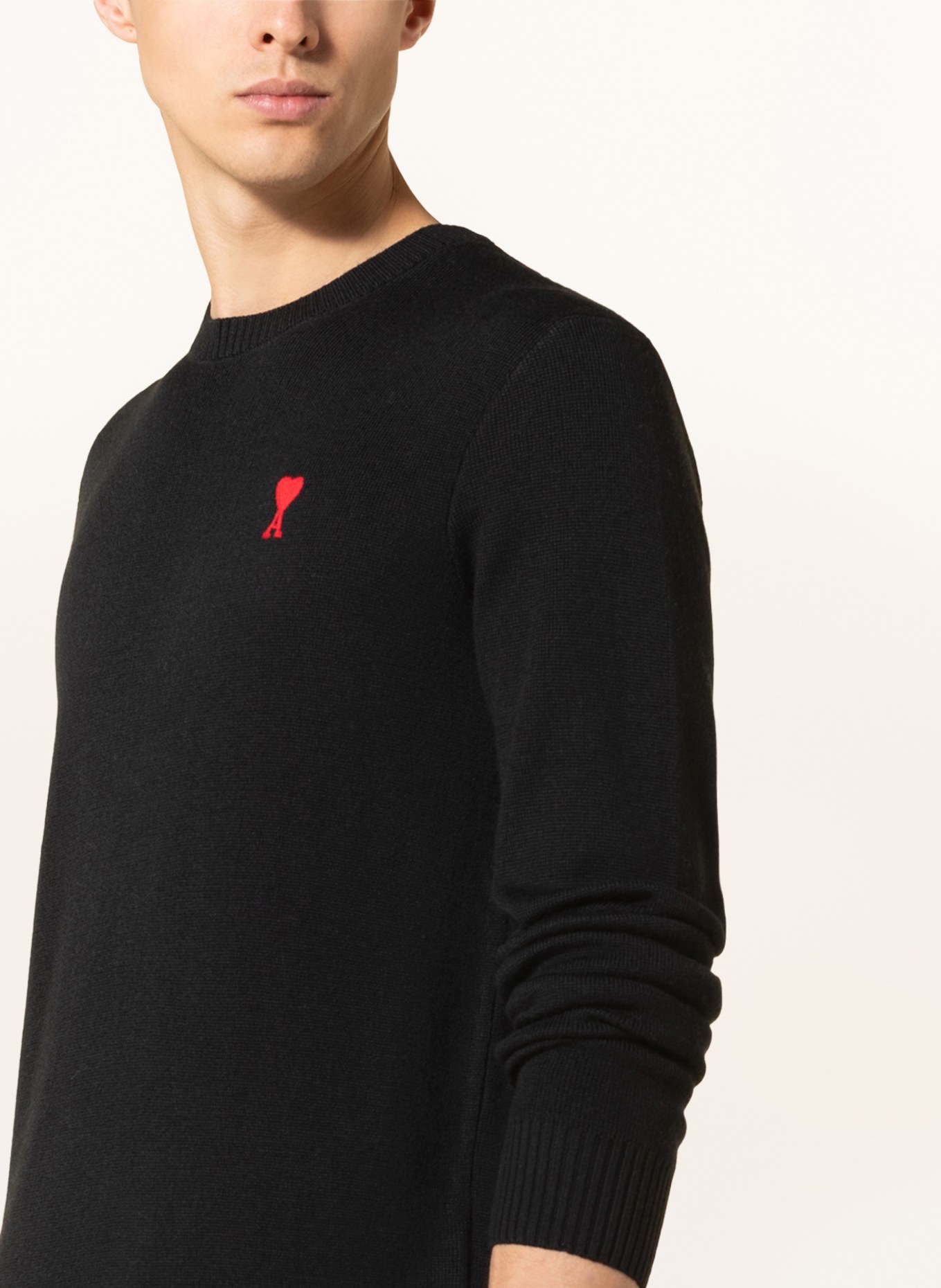 AMI PARIS Svetr: ČERNÁ