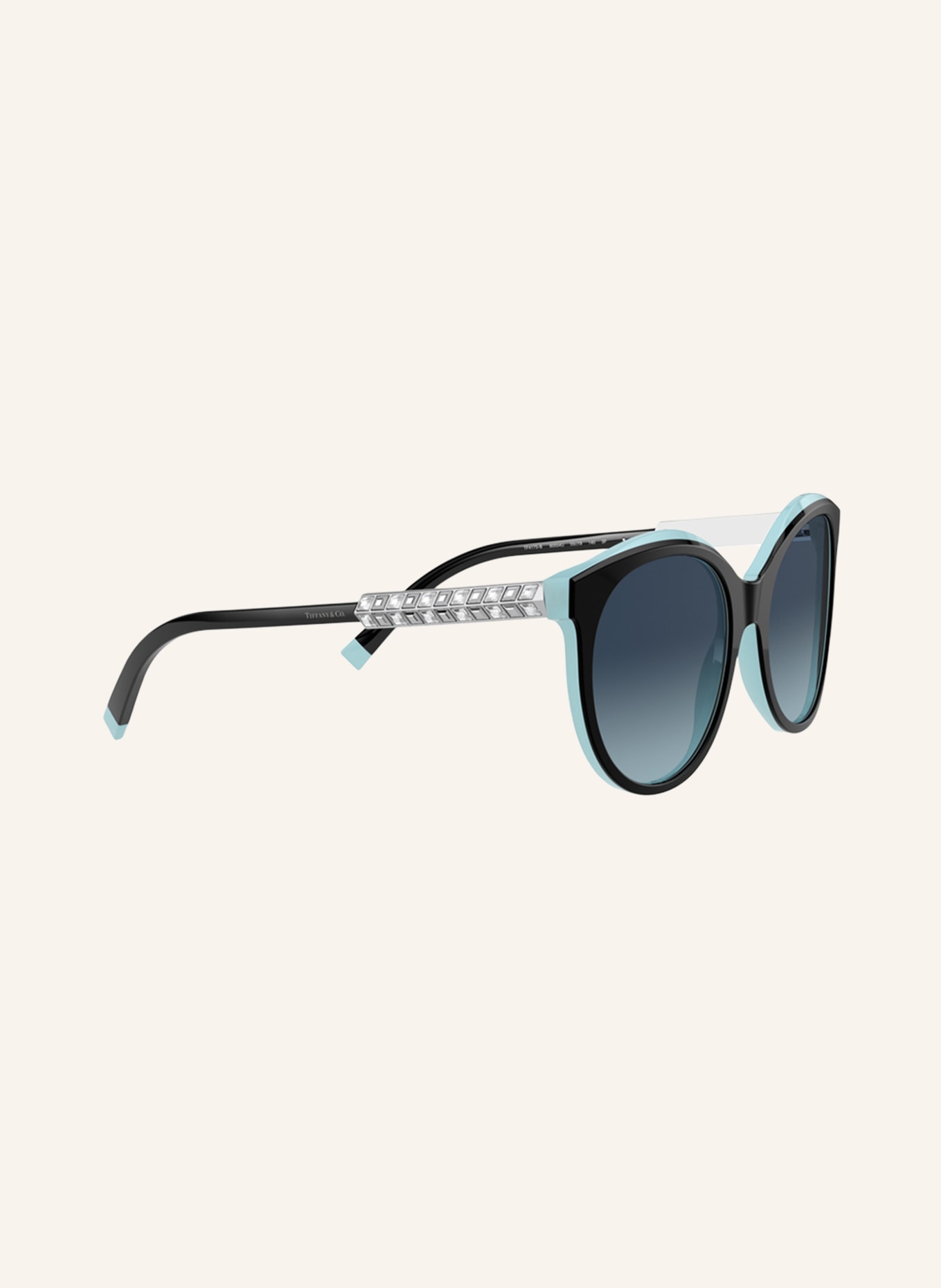 TIFFANY & Co. Sunglasses TF4175B, Color: 80554U - BLACK/BLUE GRADIENT (Image 3)