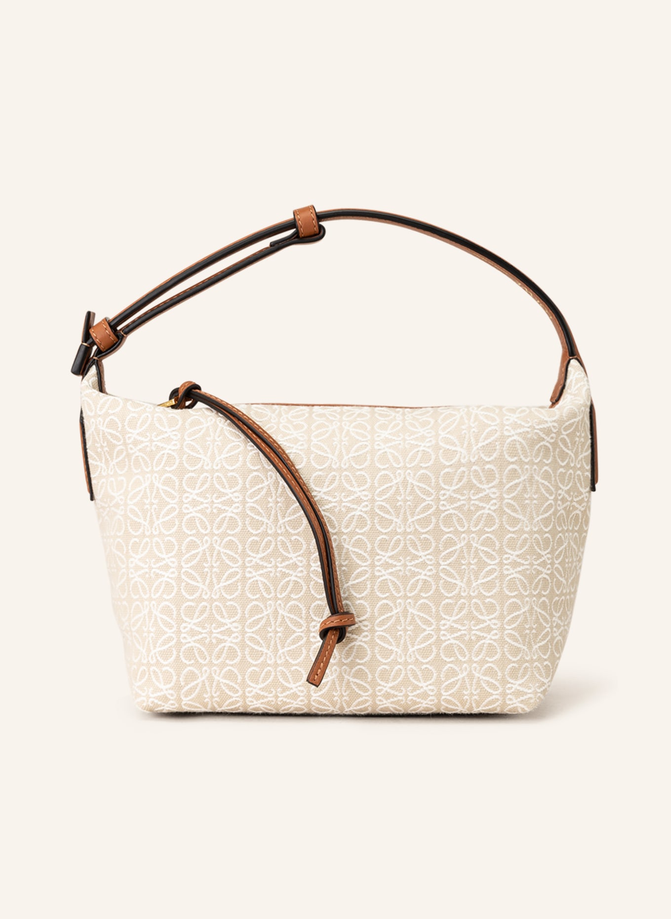 LOEWE Handbag CUBI SMALL, Color: CREAM/ COGNAC (Image 1)