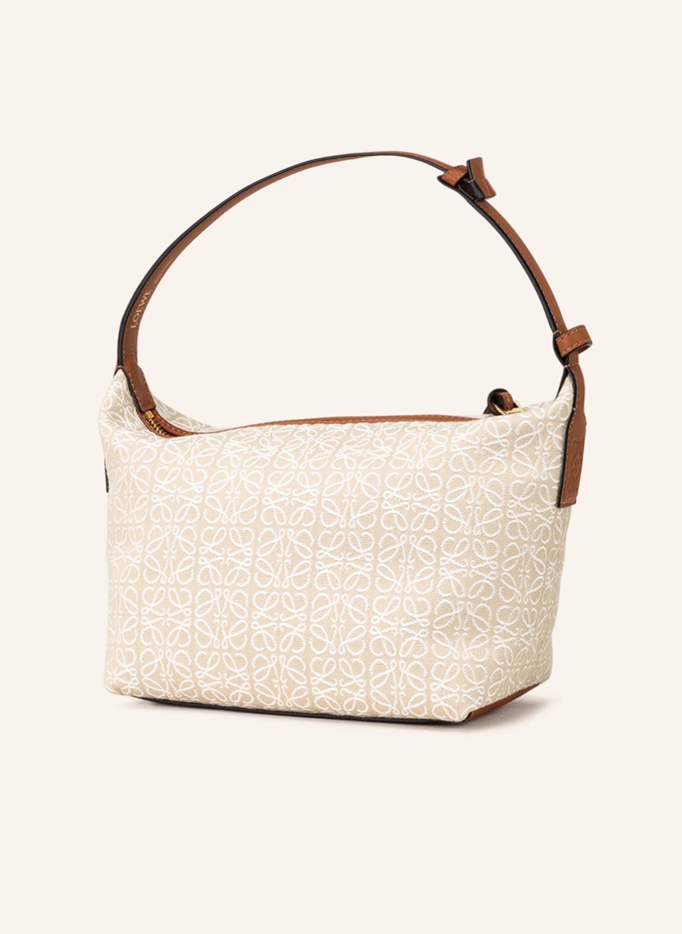 LOEWE Handbag CUBI SMALL, Color: CREAM/ COGNAC (Image 2)
