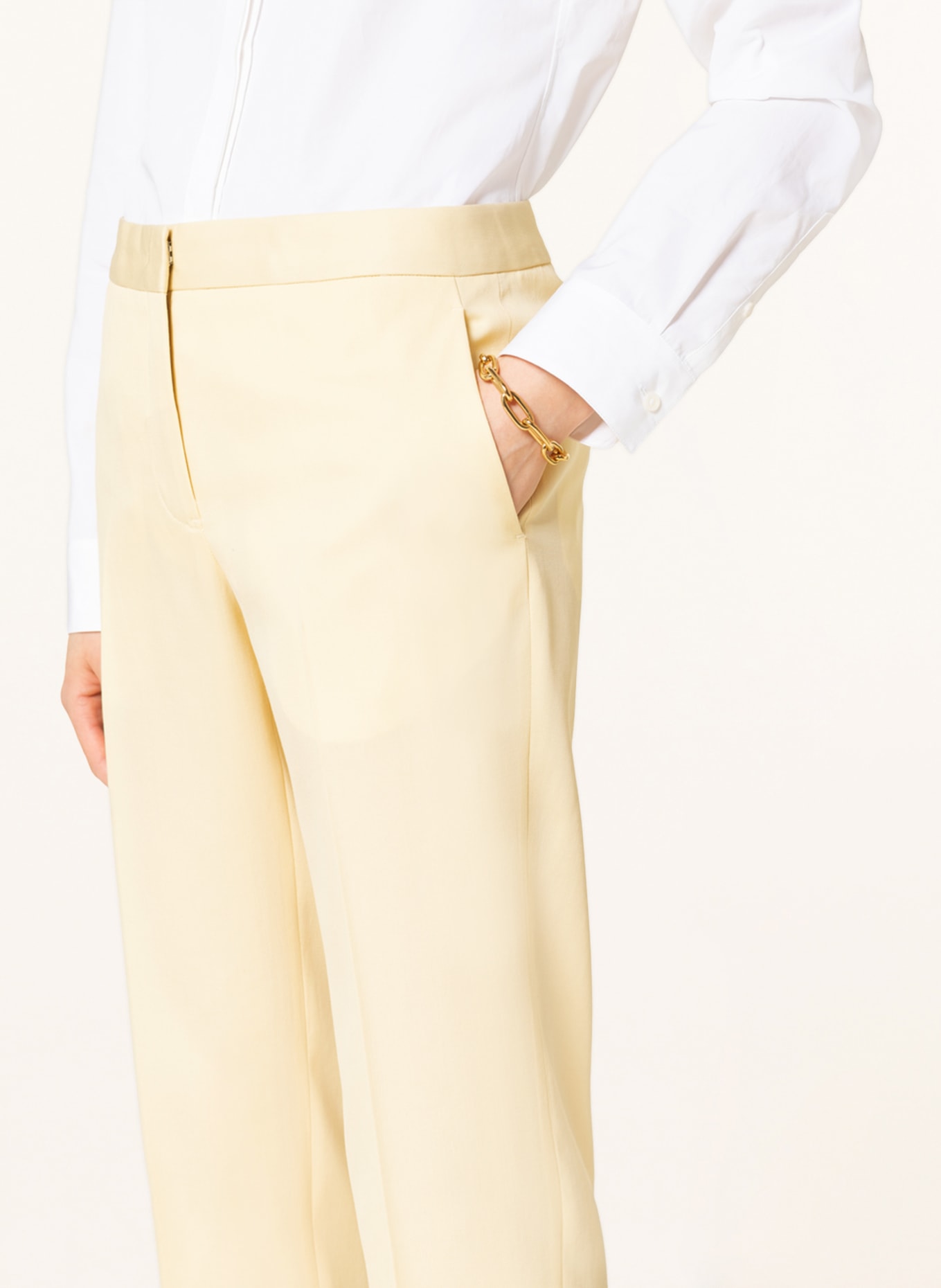 JIL SANDER Hose: GELB
