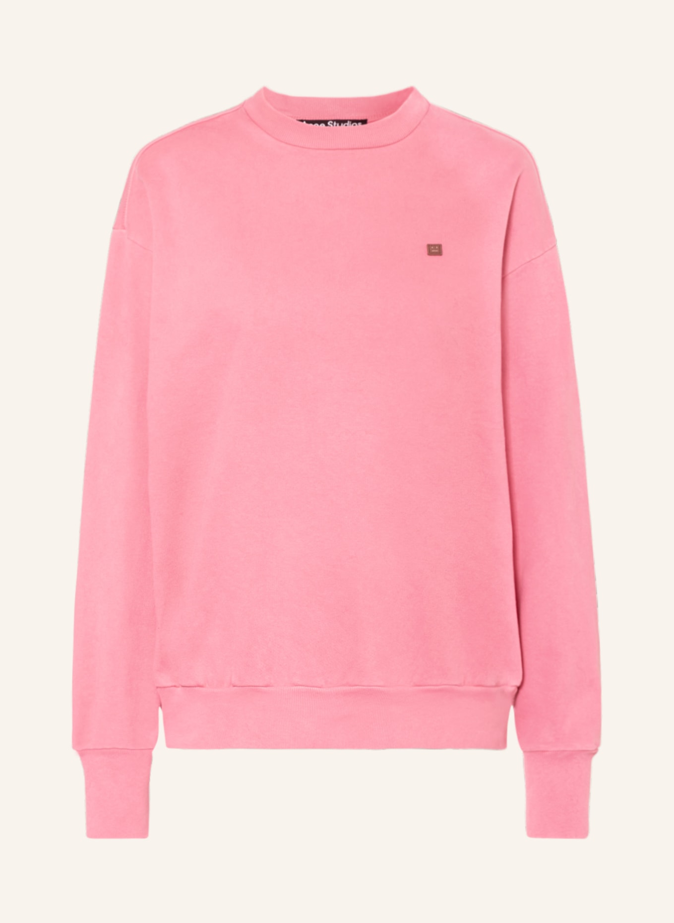 Acne Studios Oversized sweatshirt in pink pink