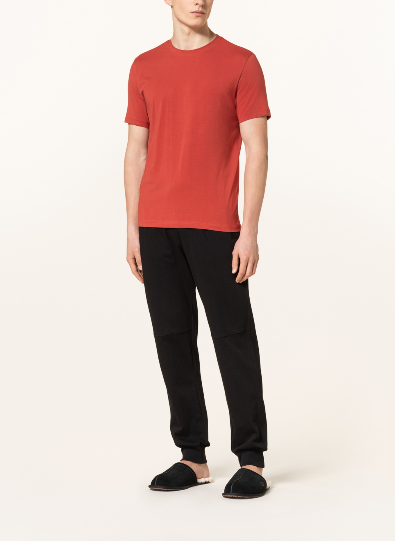 mey Schlafshirt Serie RELAX: ROT