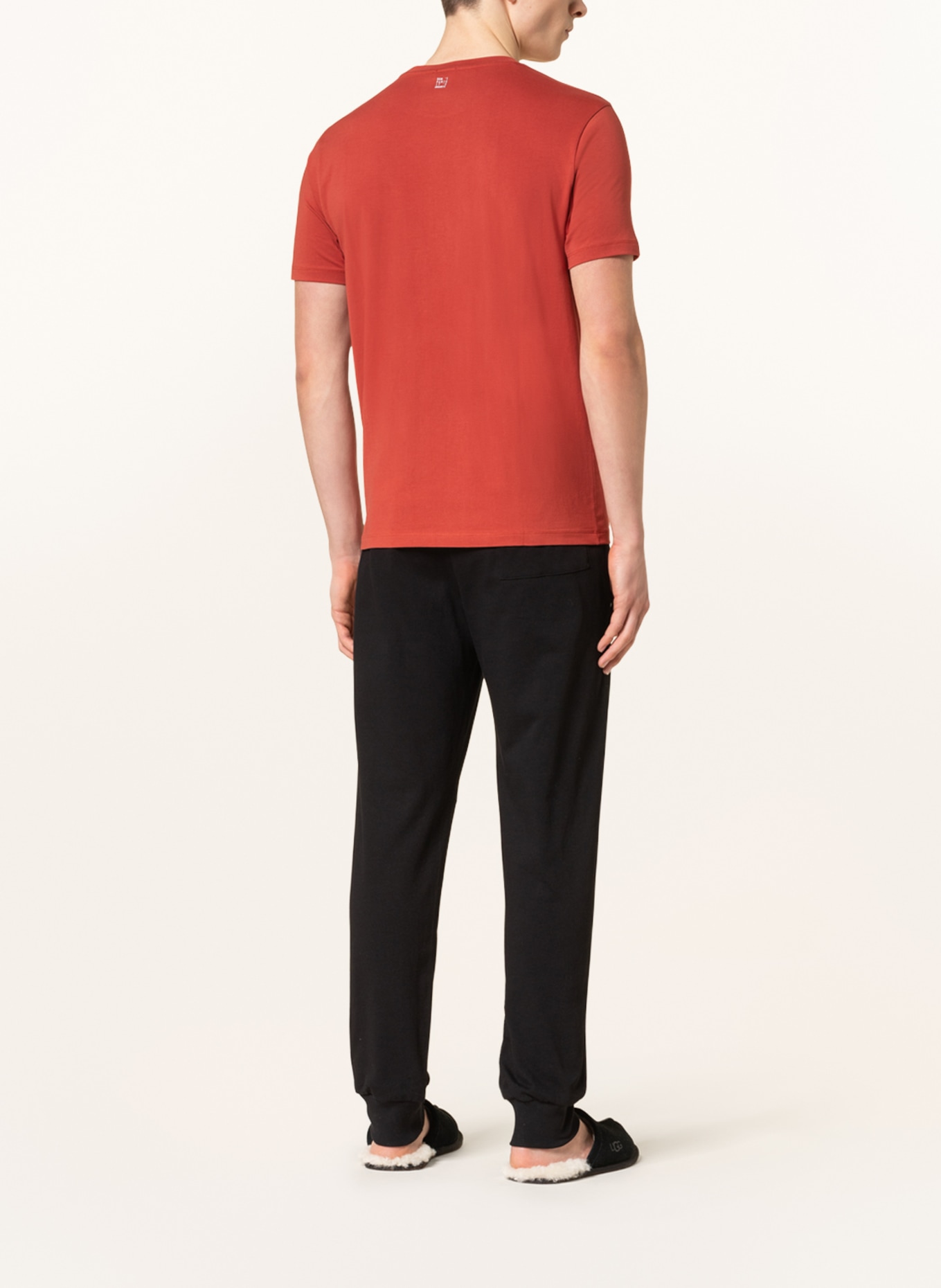 mey Schlafshirt Serie RELAX: ROT