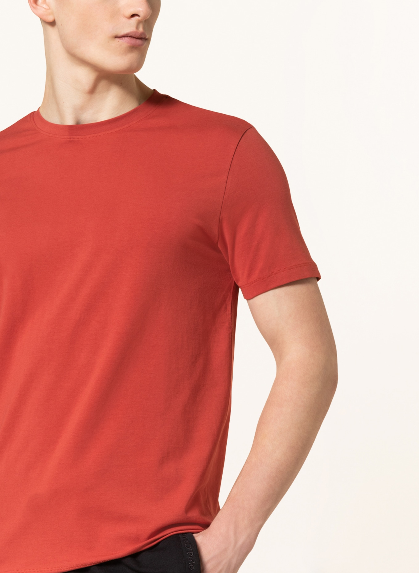 mey Schlafshirt Serie RELAX: ROT