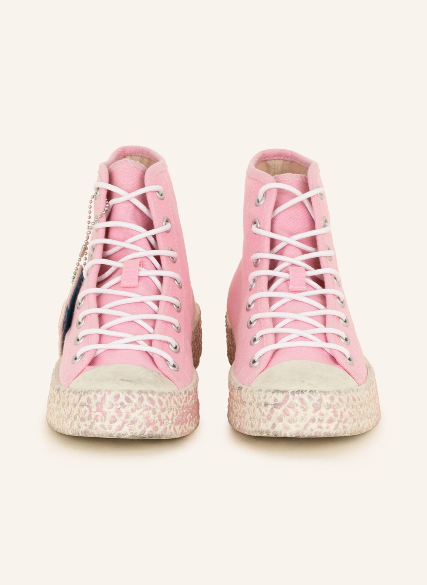 Acne sneakers pink store