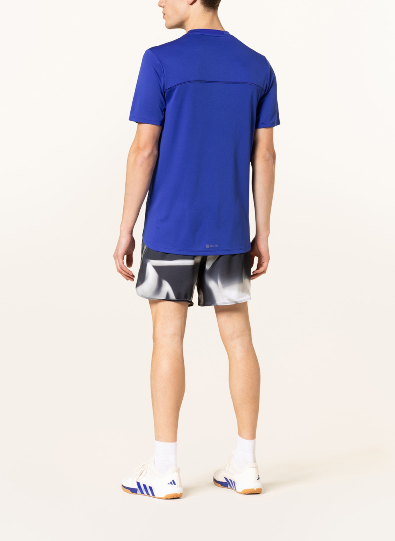 adidas T-shirt D4T HR HIIT, Color: DARK BLUE (Image 3)