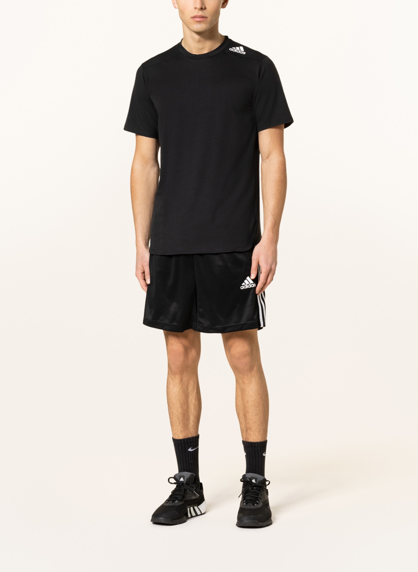 adidas T-shirt DESIGNED FOR TRAINING, Kolor: CZARNY (Obrazek 2)