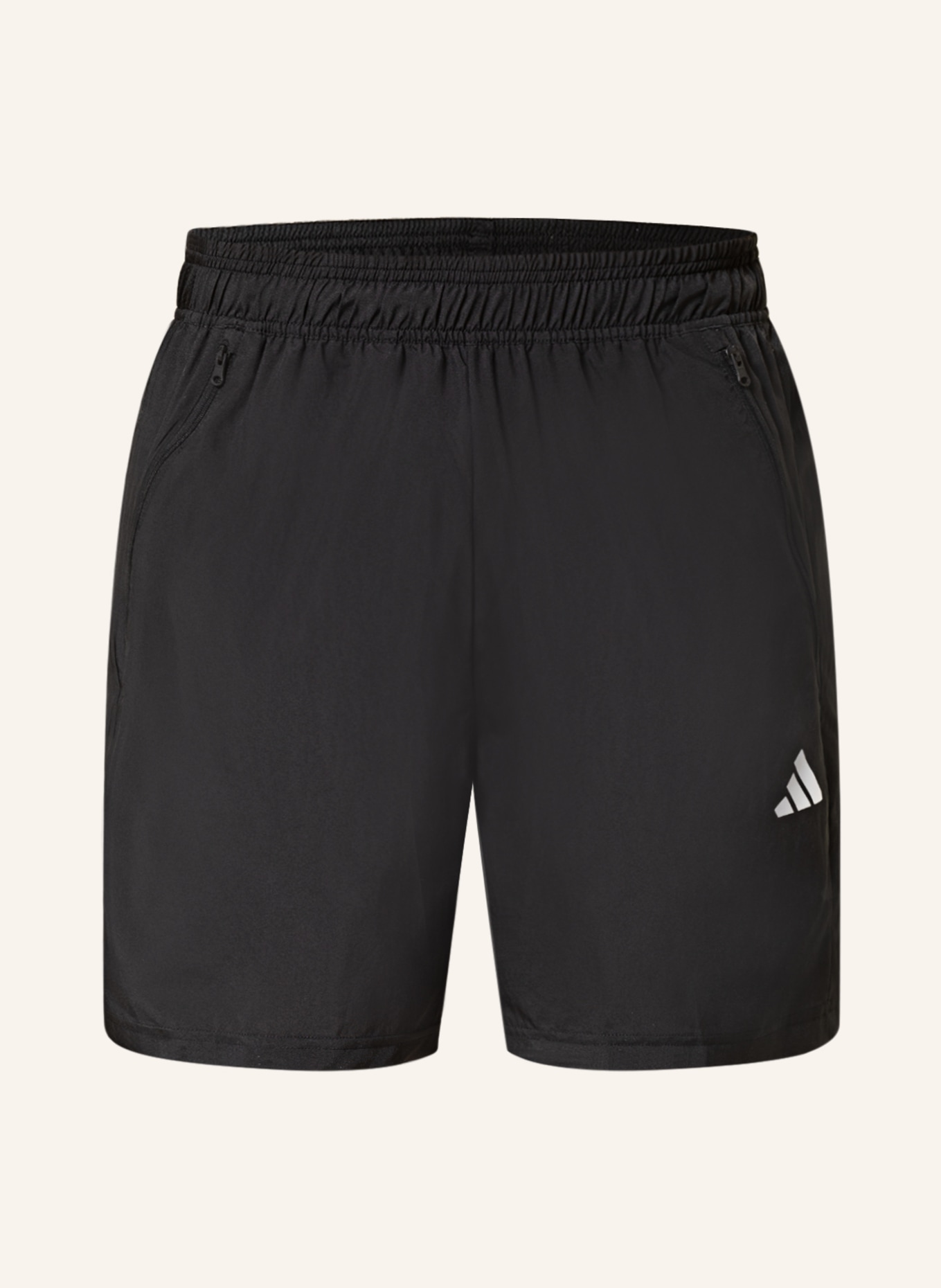 adidas Training shorts TRAIN ESSENTIALS with mesh, Color: BLACK/ WHITE (Image 1)