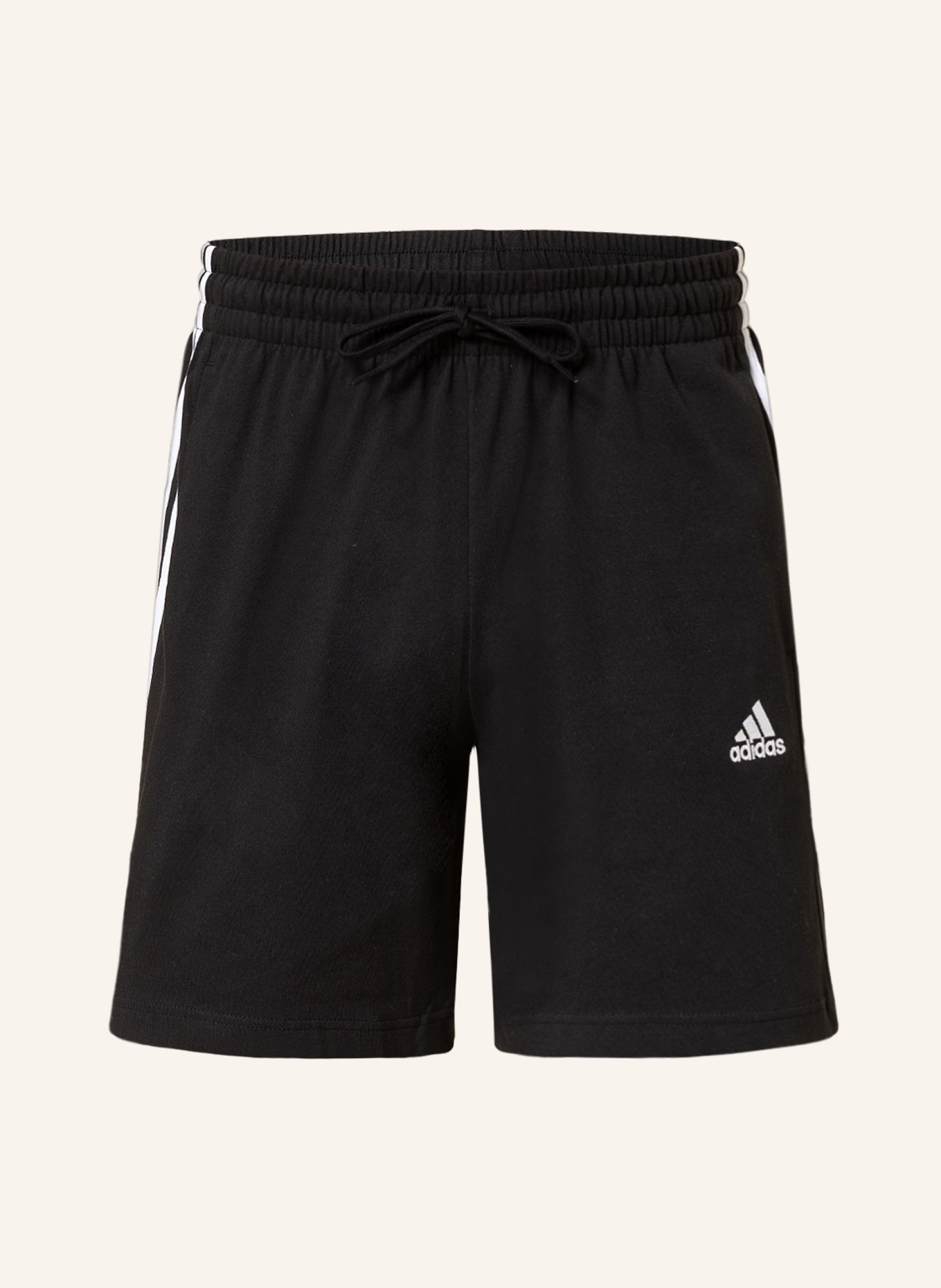 adidas Sweat shorts ESSENTIALS, Color: BLACK (Image 1)