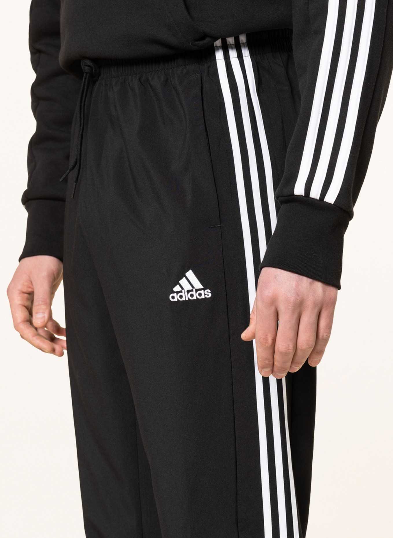 adidas Training pants AEROREADY, Color: BLACK/ WHITE (Image 5)