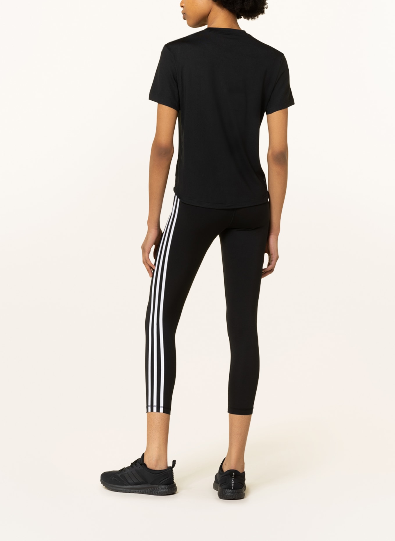 adidas T-shirt DESIGNED 2 TRAIN, Color: BLACK (Image 3)