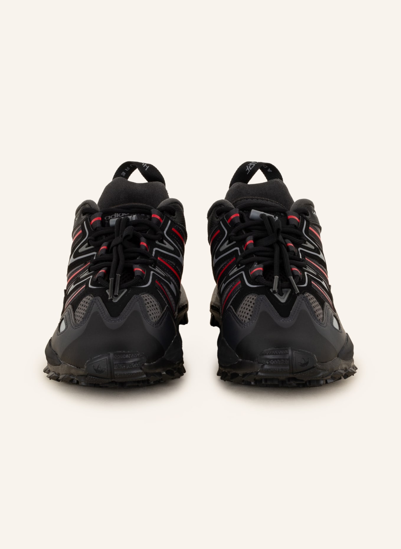 adidas Originals Sneakers HYPERTURF, Color: BLACK/ GRAY/ RED (Image 3)