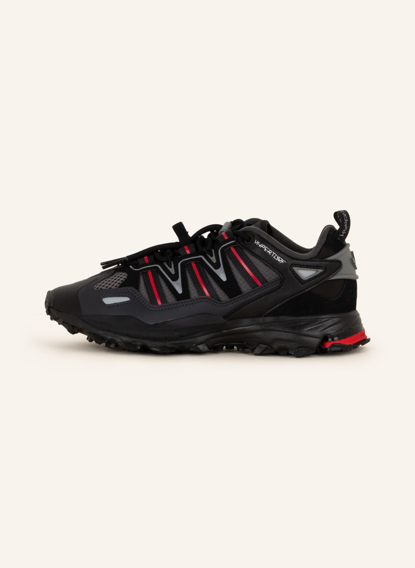 adidas Originals Sneakers HYPERTURF, Color: BLACK/ GRAY/ RED (Image 4)