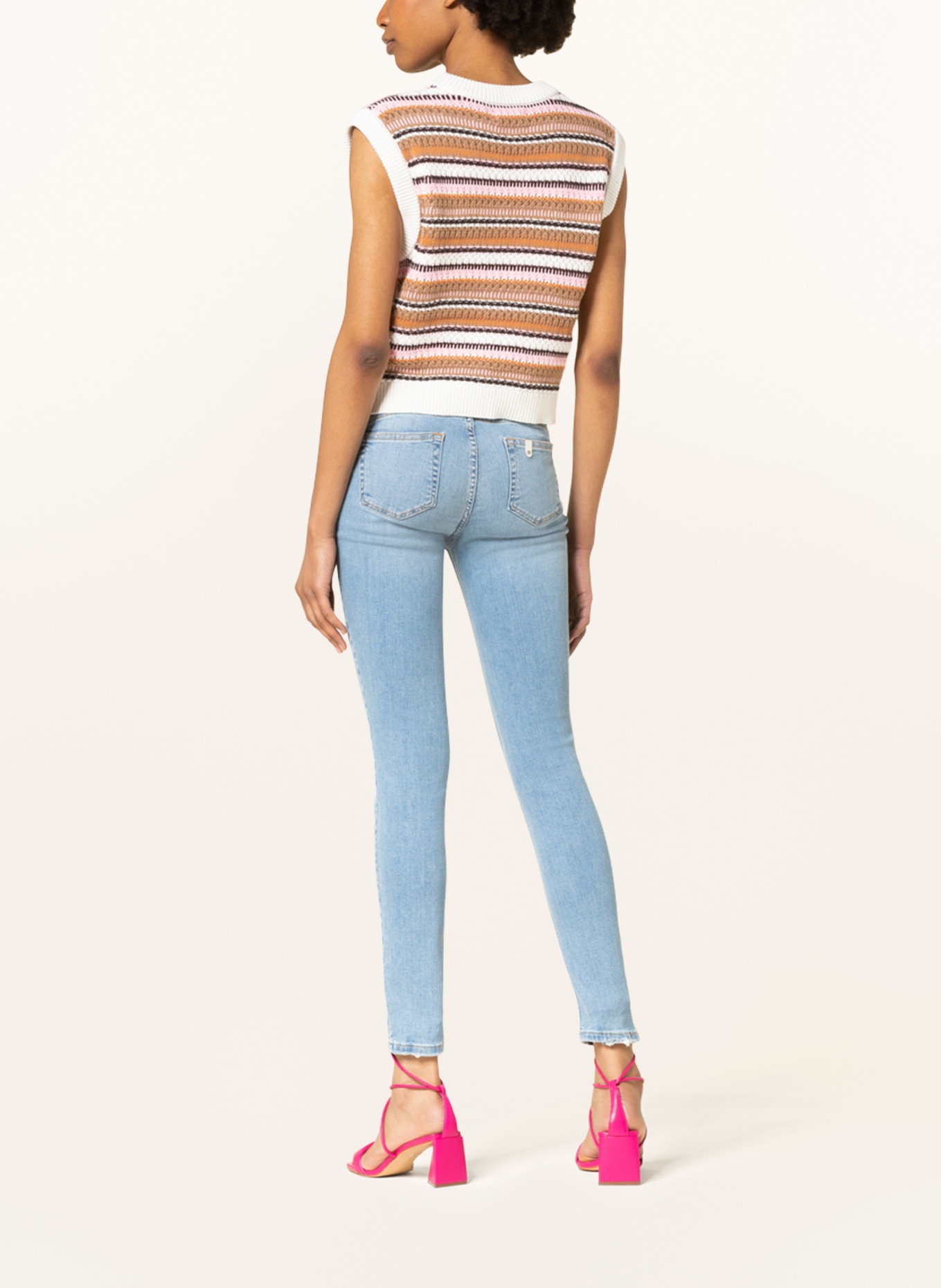 LIU JO Jeansy skinny, Kolor: 78483 Den.Blue stbl.surpri (Obrazek 3)