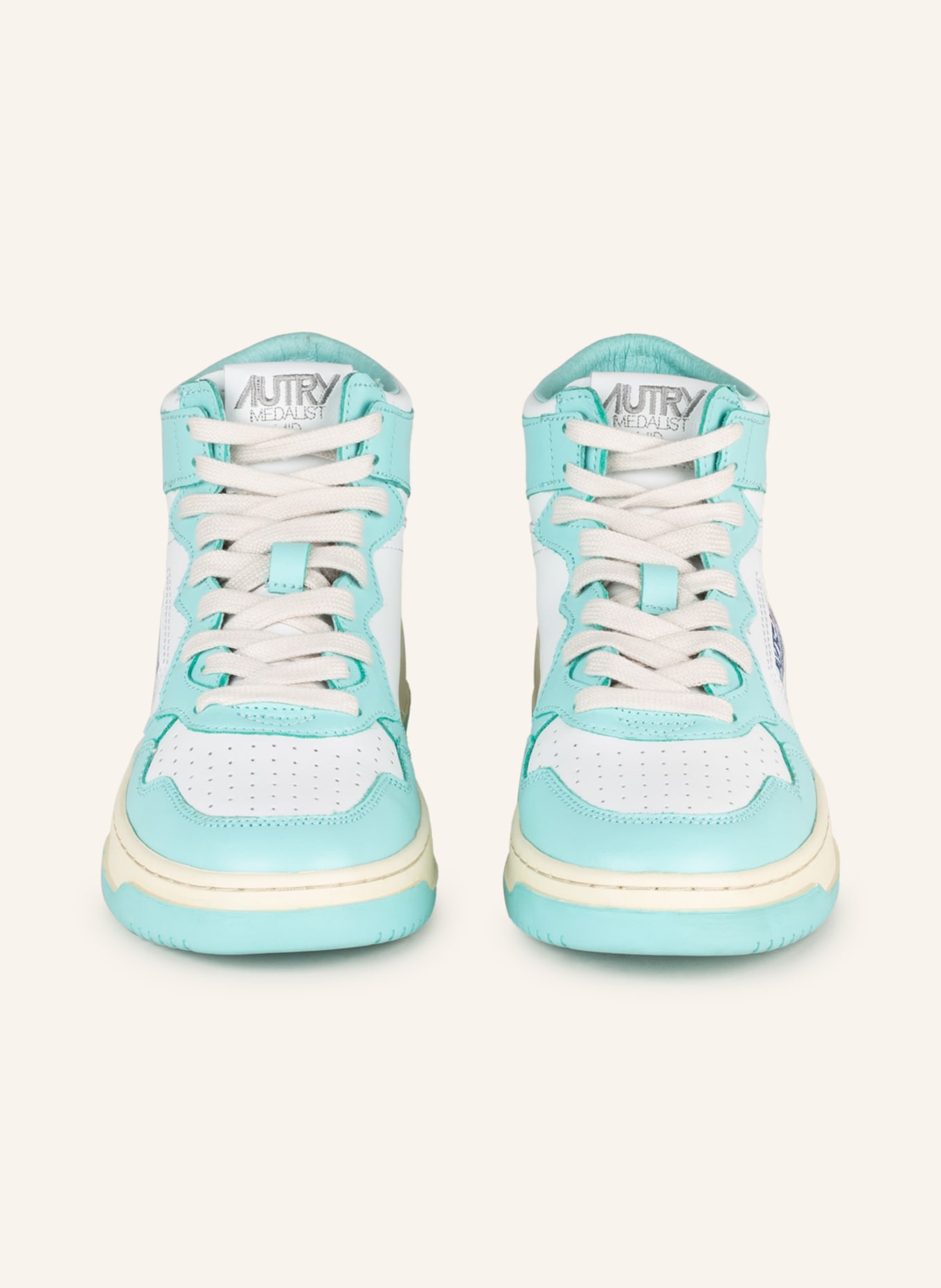 AUTRY Hightop-Sneaker MEDALIST, Farbe: WEISS/ TÜRKIS (Bild 3)