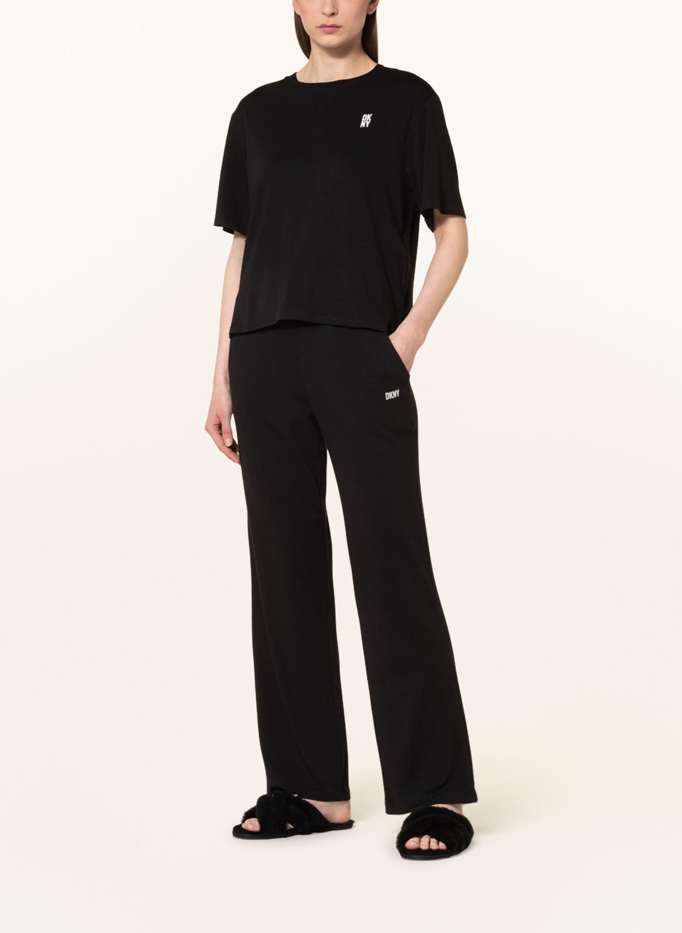 DKNY Pajama shirt, Color: BLACK (Image 2)
