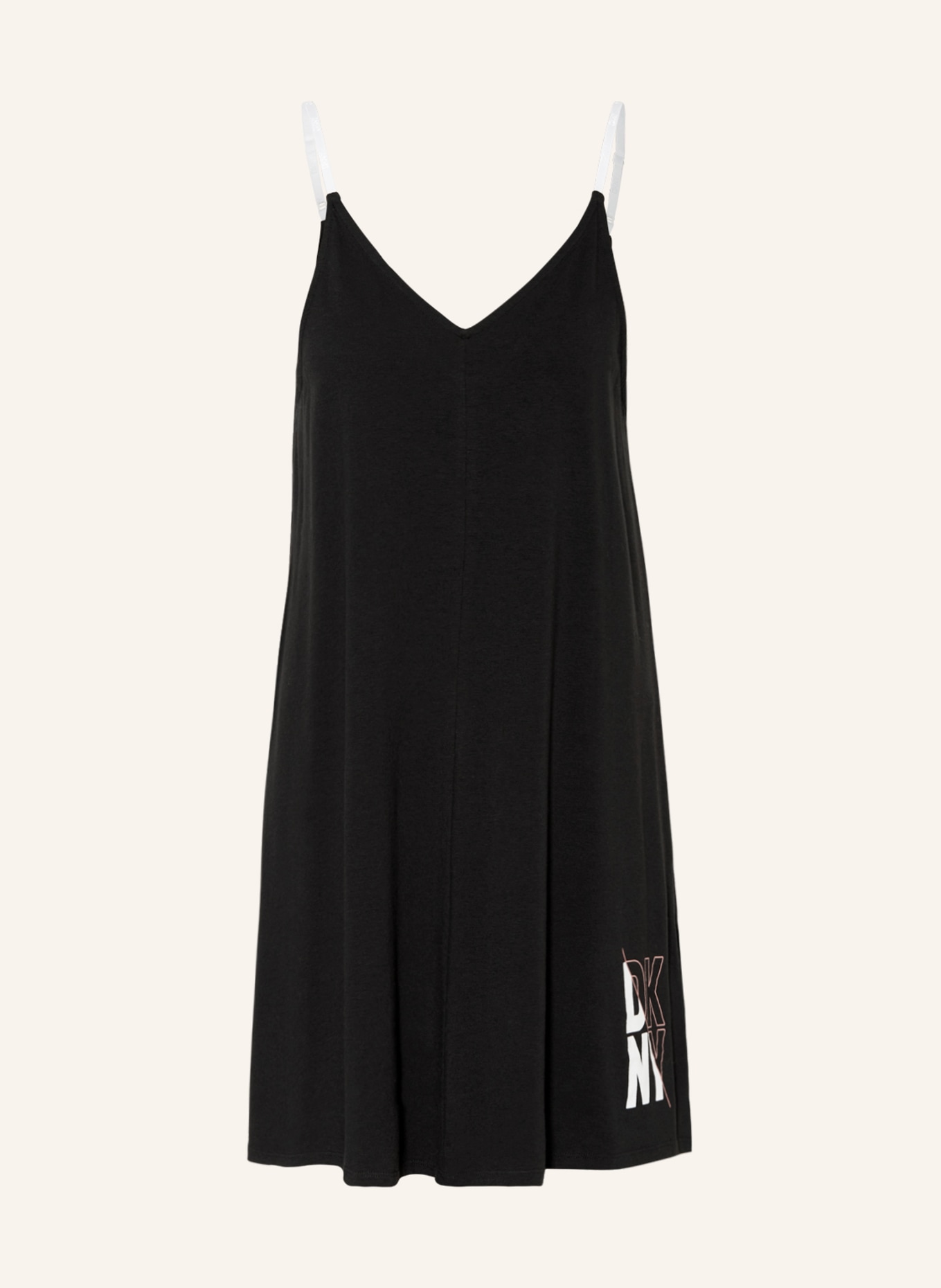 DKNY Nightgown, Color: BLACK (Image 1)