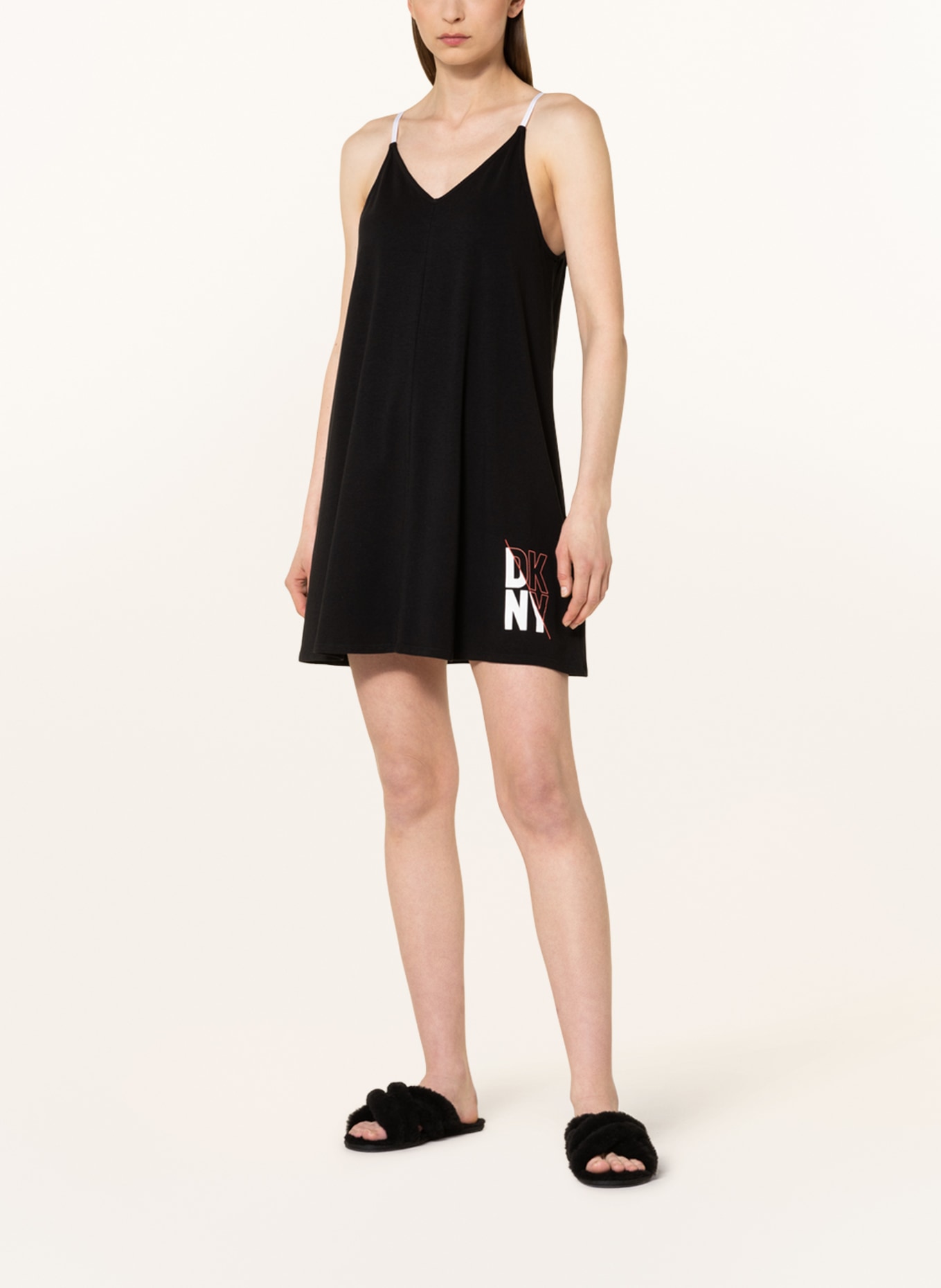 DKNY Nightgown, Color: BLACK (Image 2)