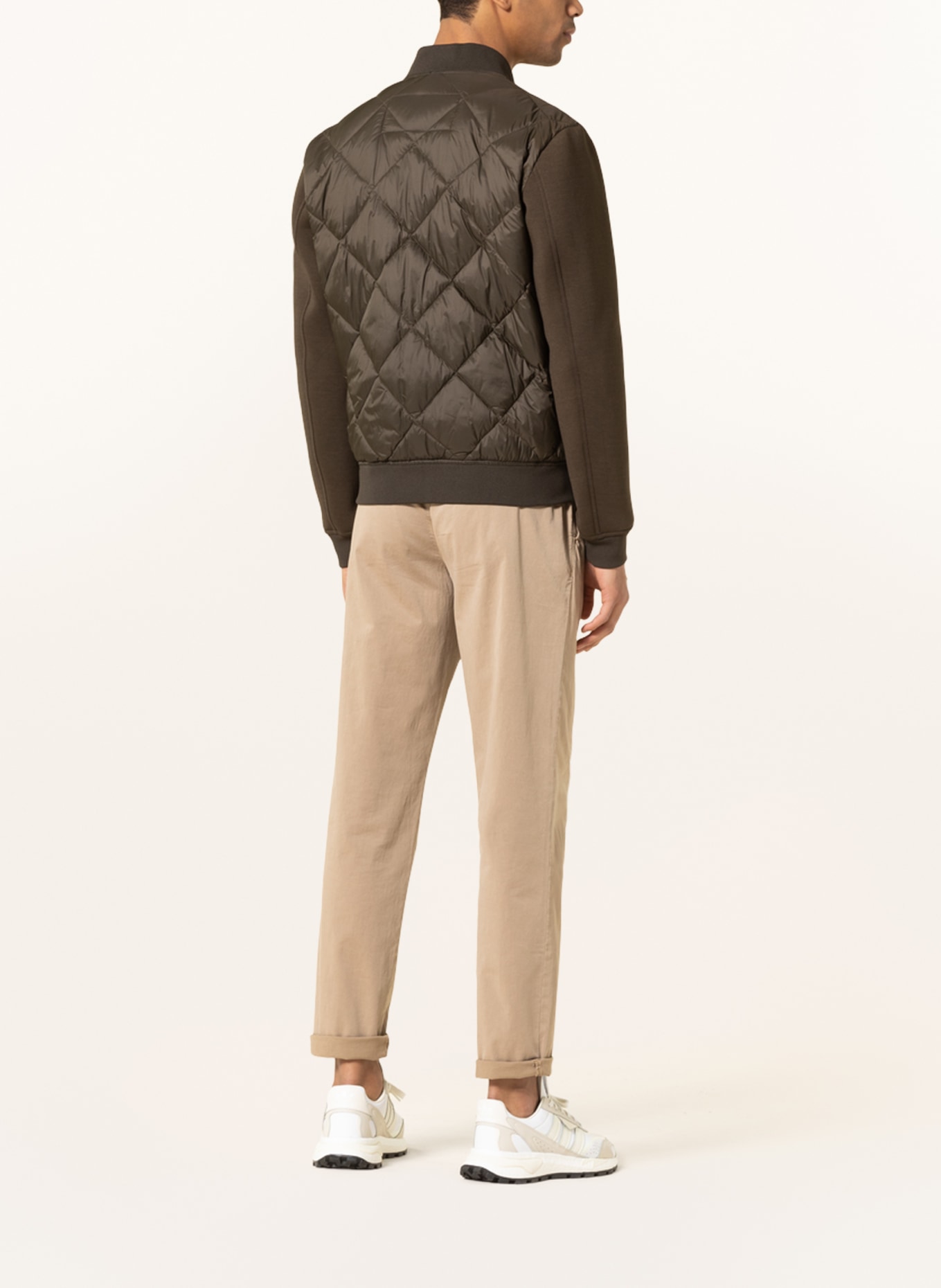 JOOP JEANS Quilted jacket NELSEN in mixed materials