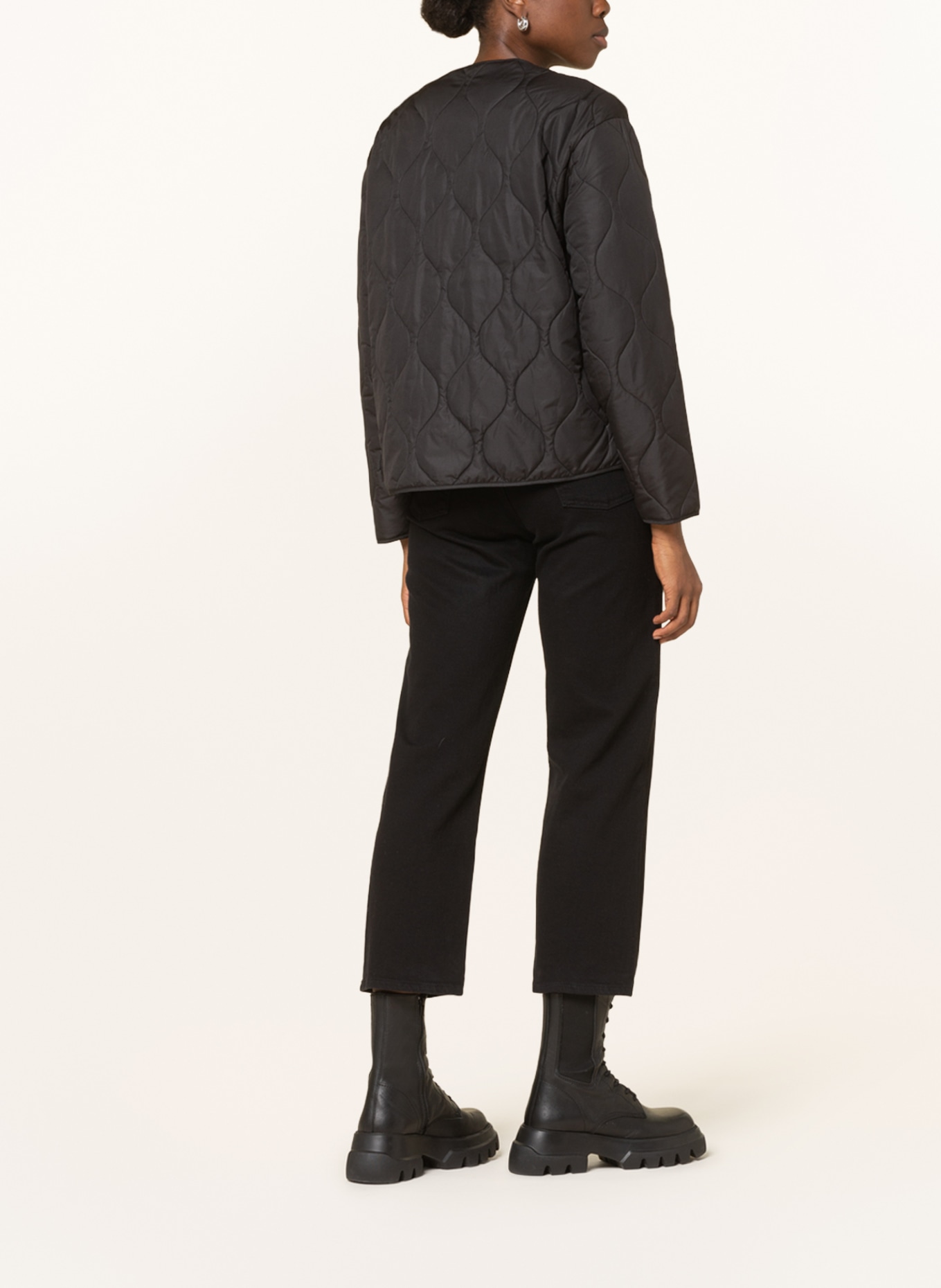 ONLY Steppjacke: SCHWARZ