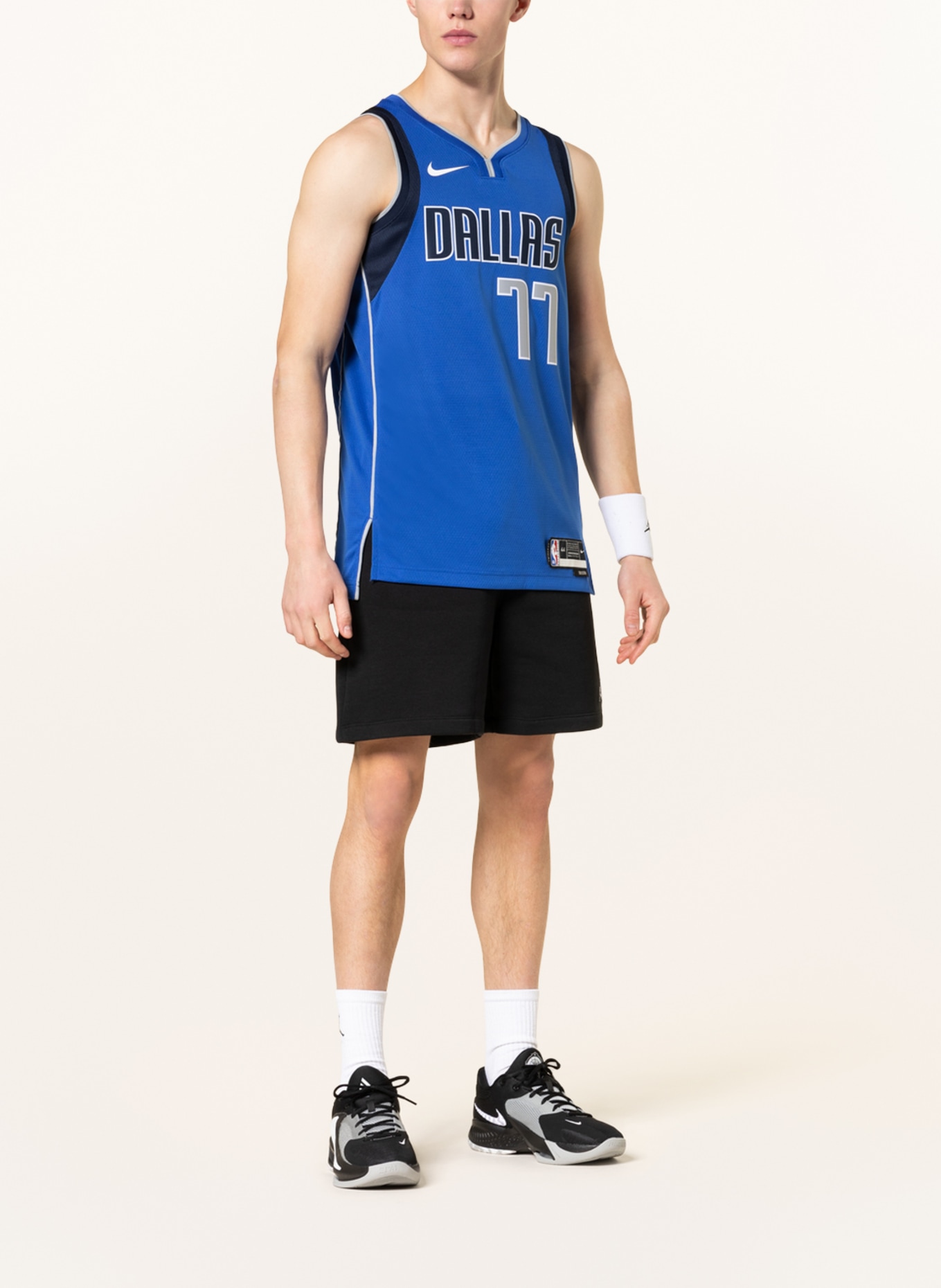 Nike Basketbalový dres SWINGMAN, Barva: MODRÁ/ TMAVĚ MODRÁ (Obrázek 2)